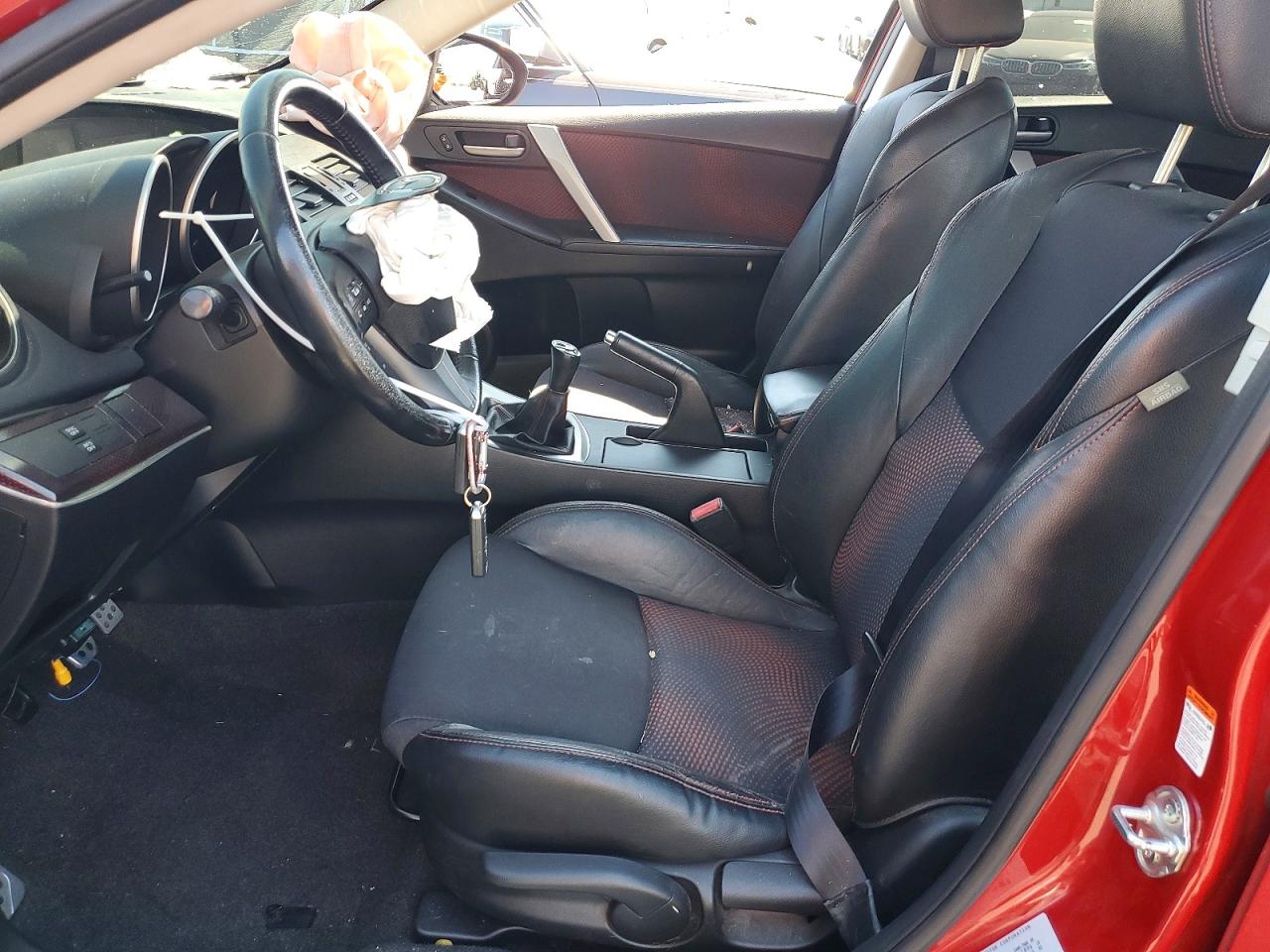 2011 Mazda Speed 3 Red vin: JM1BL1K43B1483230