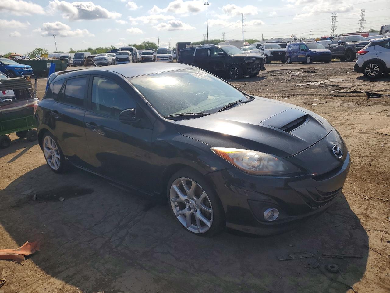 2011 Mazda Speed 3 Black vin: JM1BL1K43B1485219