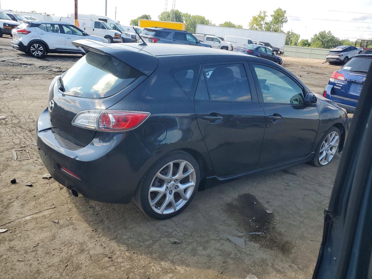 2011 Mazda Speed 3 Black vin: JM1BL1K43B1485219