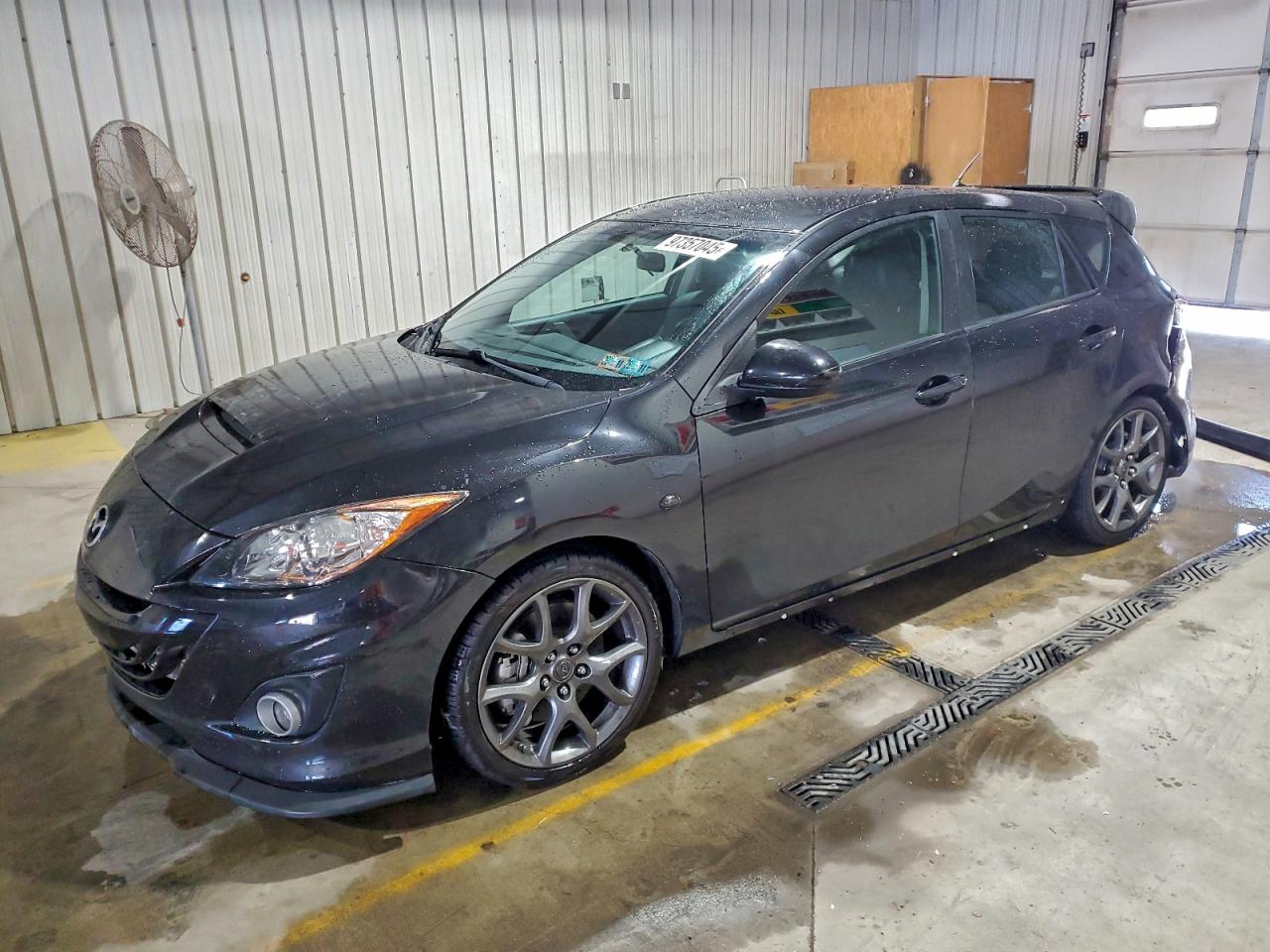 2011 Mazda Speed 3 Угольный vin: JM1BL1K44B1380866
