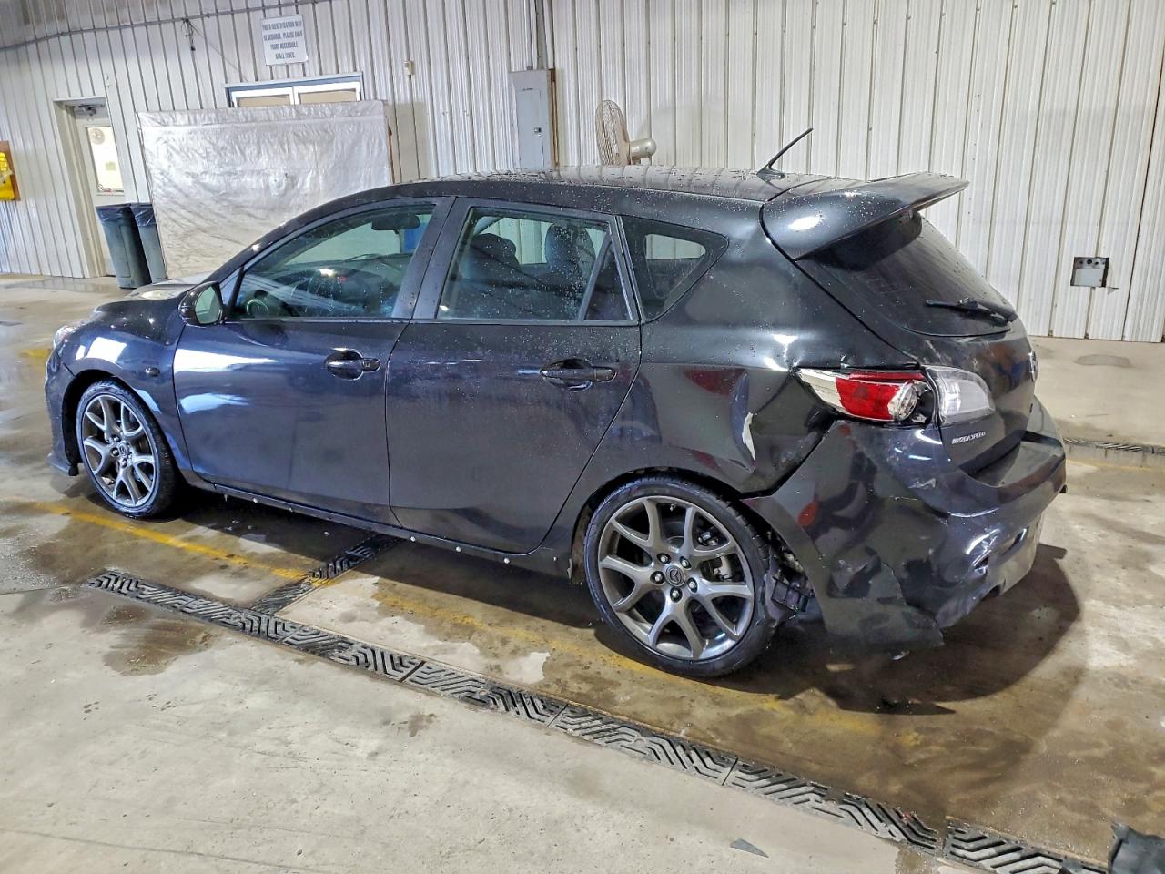 2011 Mazda Speed 3 Charcoal vin: JM1BL1K44B1380866