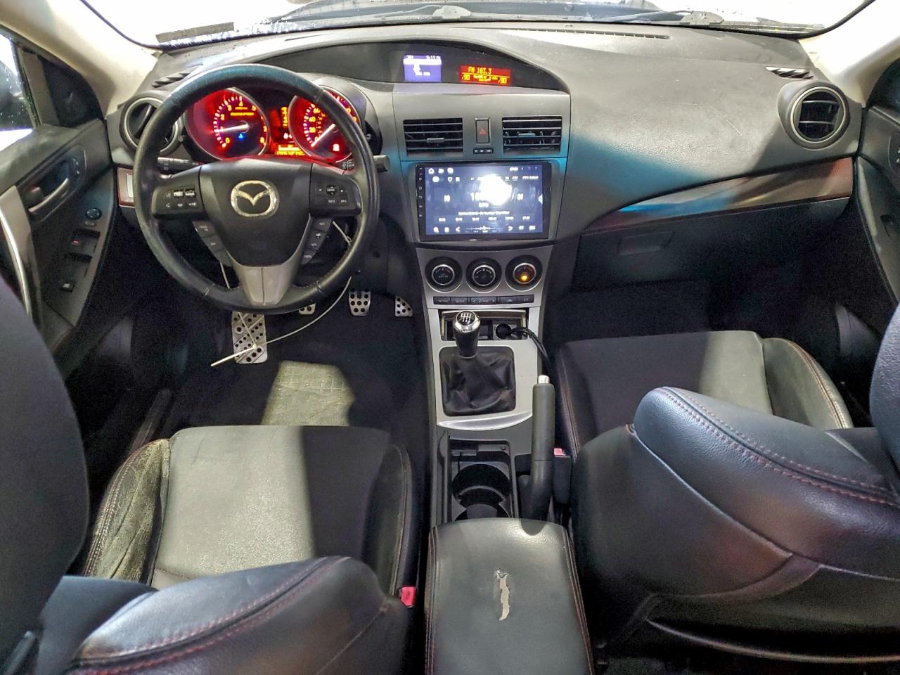 2011 Mazda Speed 3 Charcoal vin: JM1BL1K44B1380866