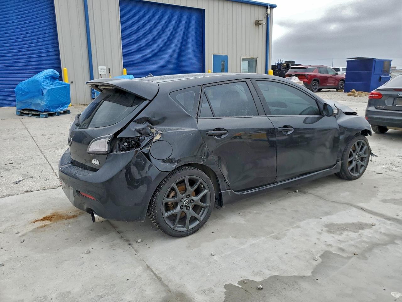 2011 Mazda Speed 3 Black vin: JM1BL1K46B1380111