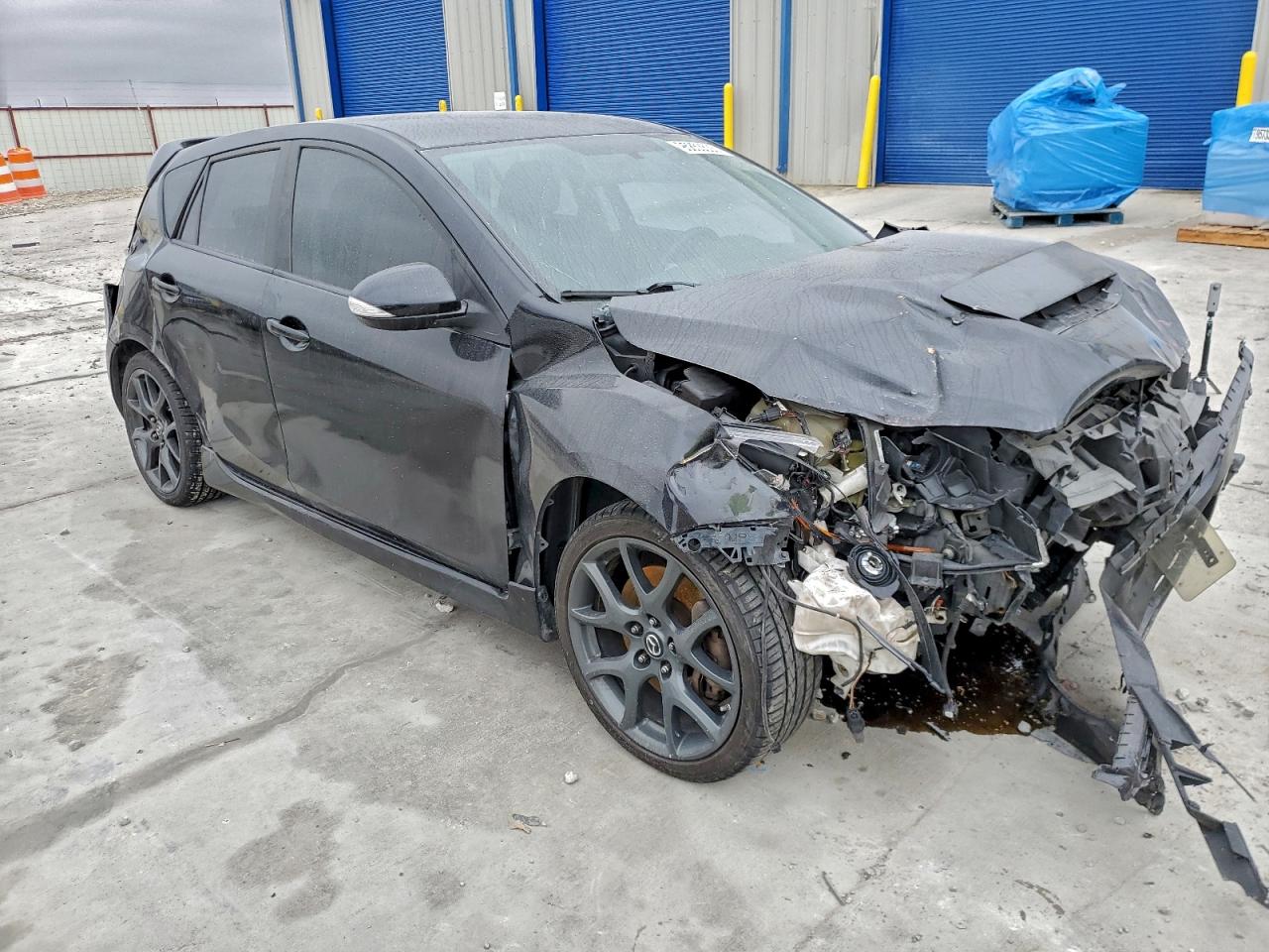 2011 Mazda Speed 3 Black vin: JM1BL1K46B1380111