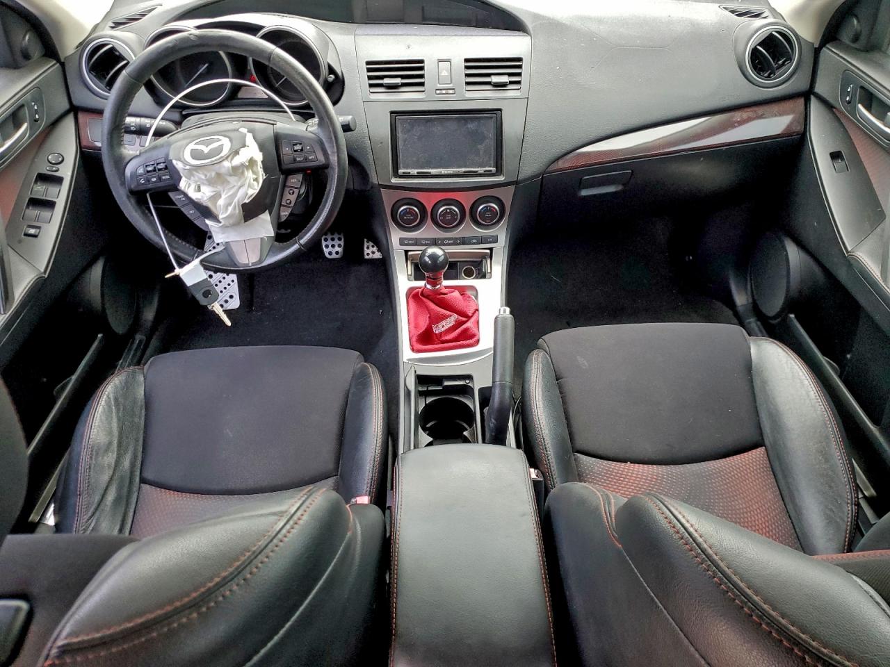 2011 Mazda Speed 3 Black vin: JM1BL1K46B1380111