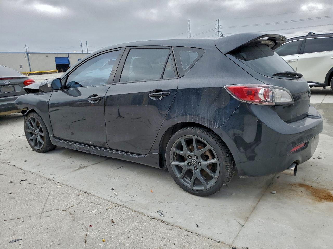 2011 Mazda Speed 3 Black vin: JM1BL1K46B1380111