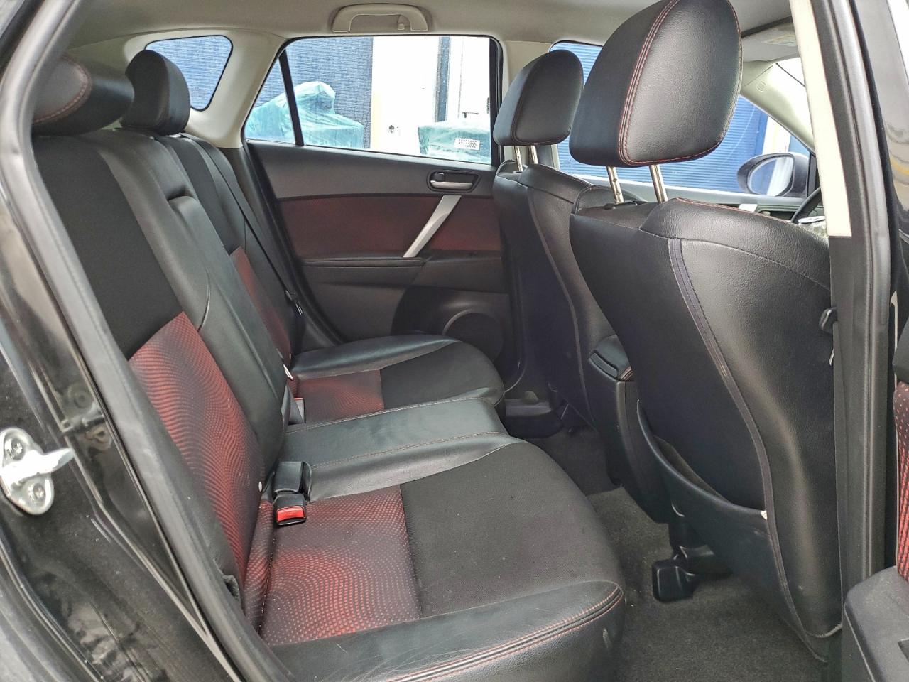 2011 Mazda Speed 3 Black vin: JM1BL1K46B1380111