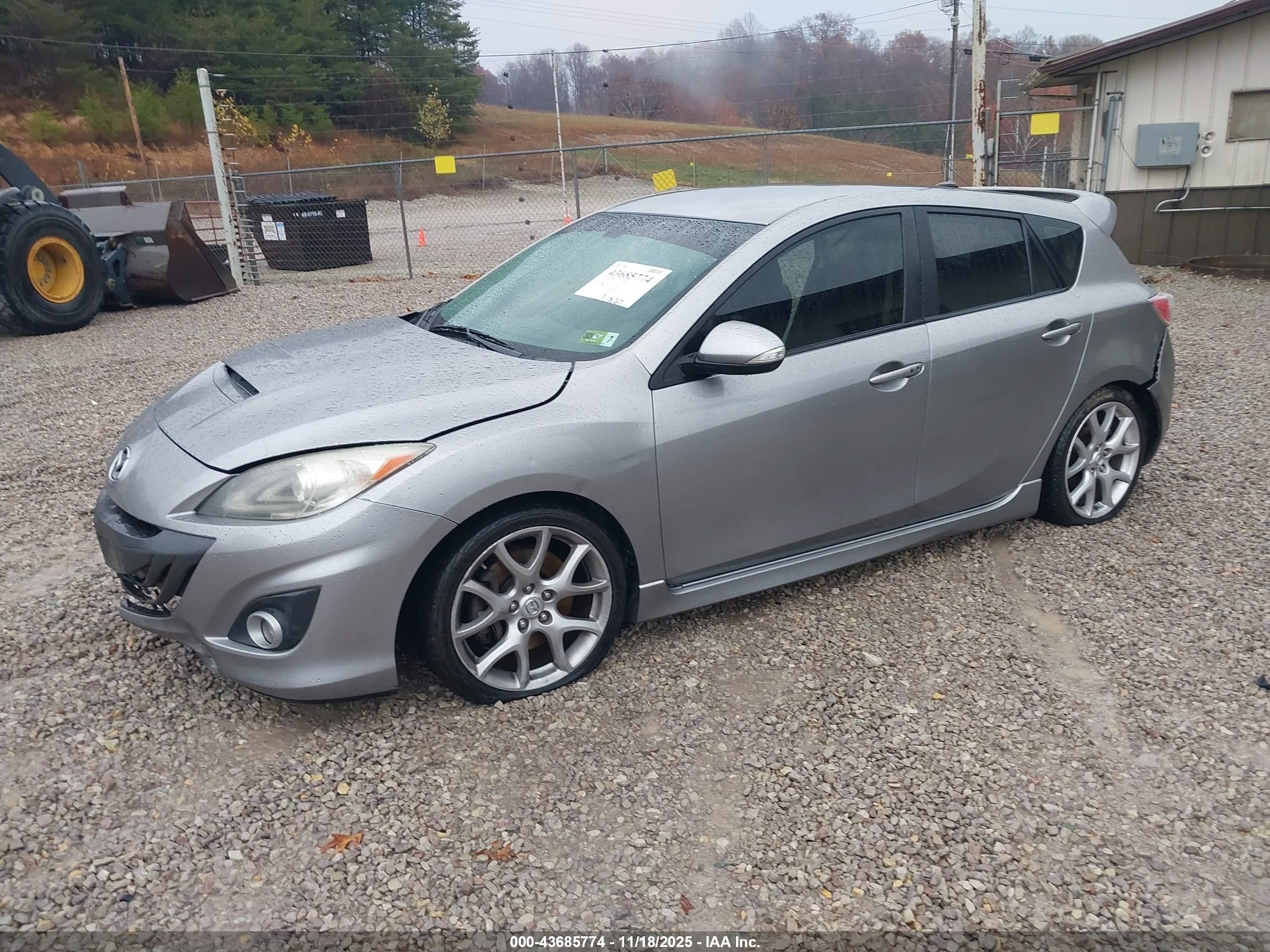 2011 Mazda Mazdaspeed3 Sport Silver vin: JM1BL1K46B1396762