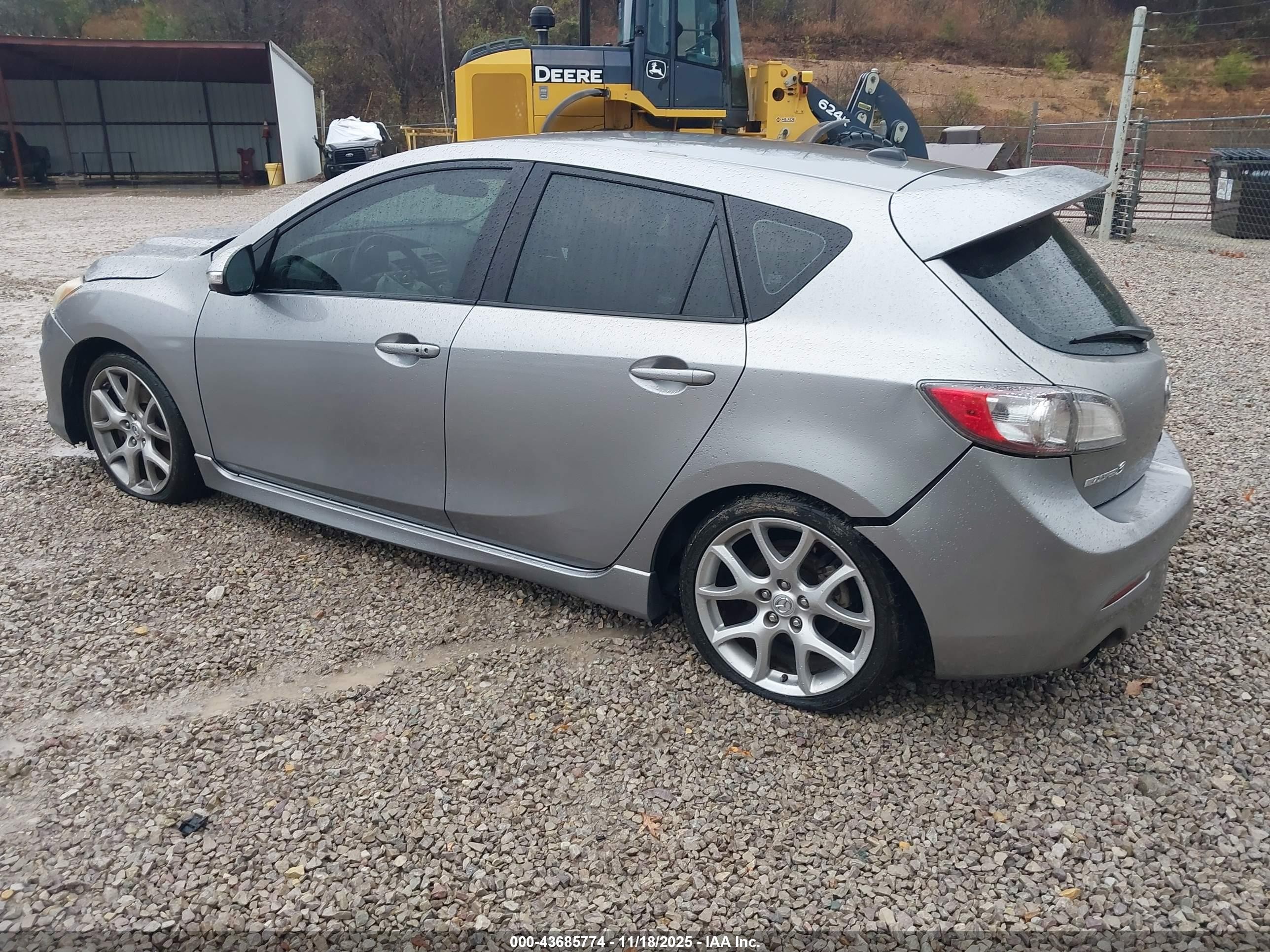 2011 Mazda Mazdaspeed3 Sport Silver vin: JM1BL1K46B1396762