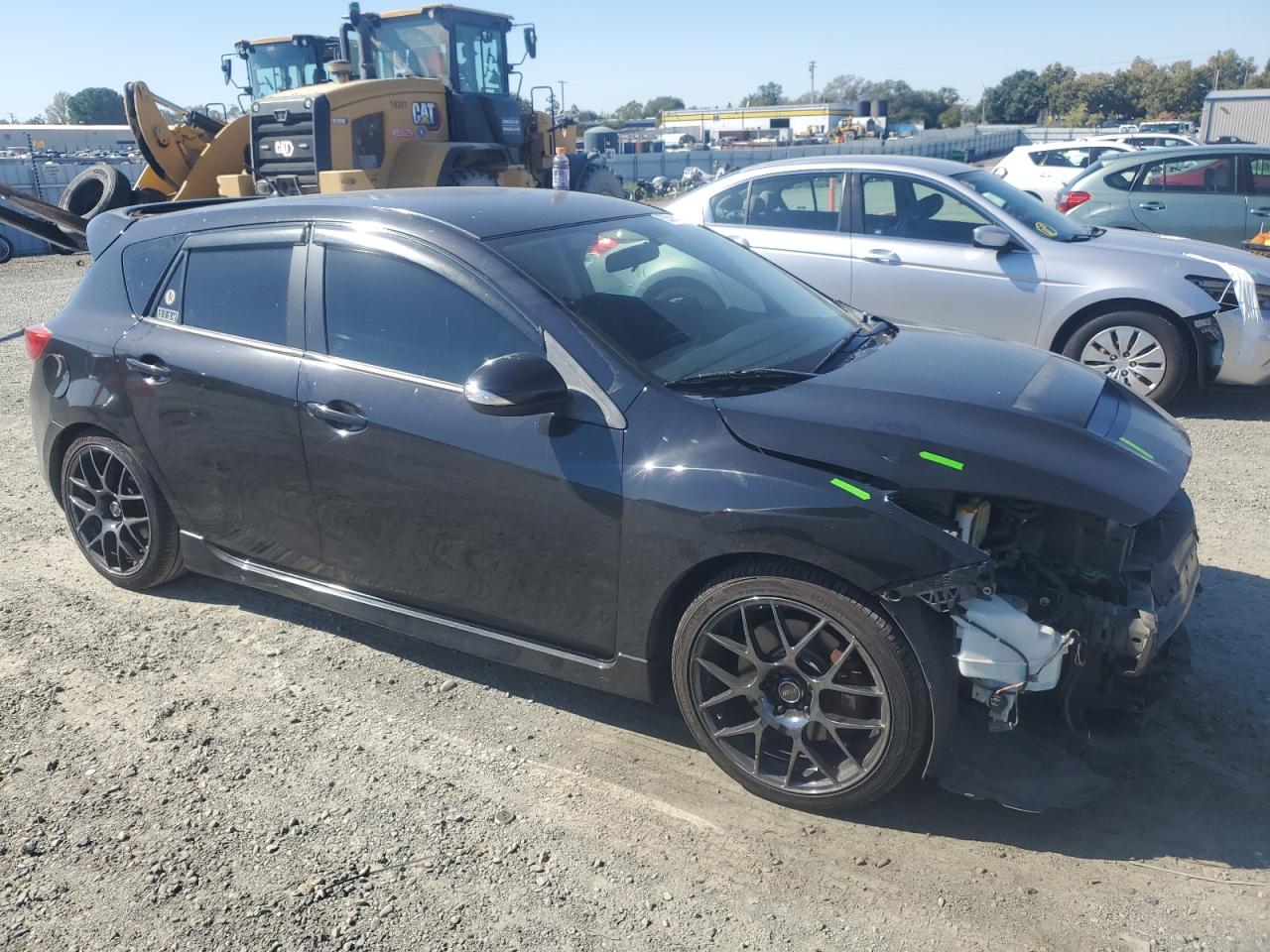 2011 Mazda Speed 3 Black vin: JM1BL1K46B1451758