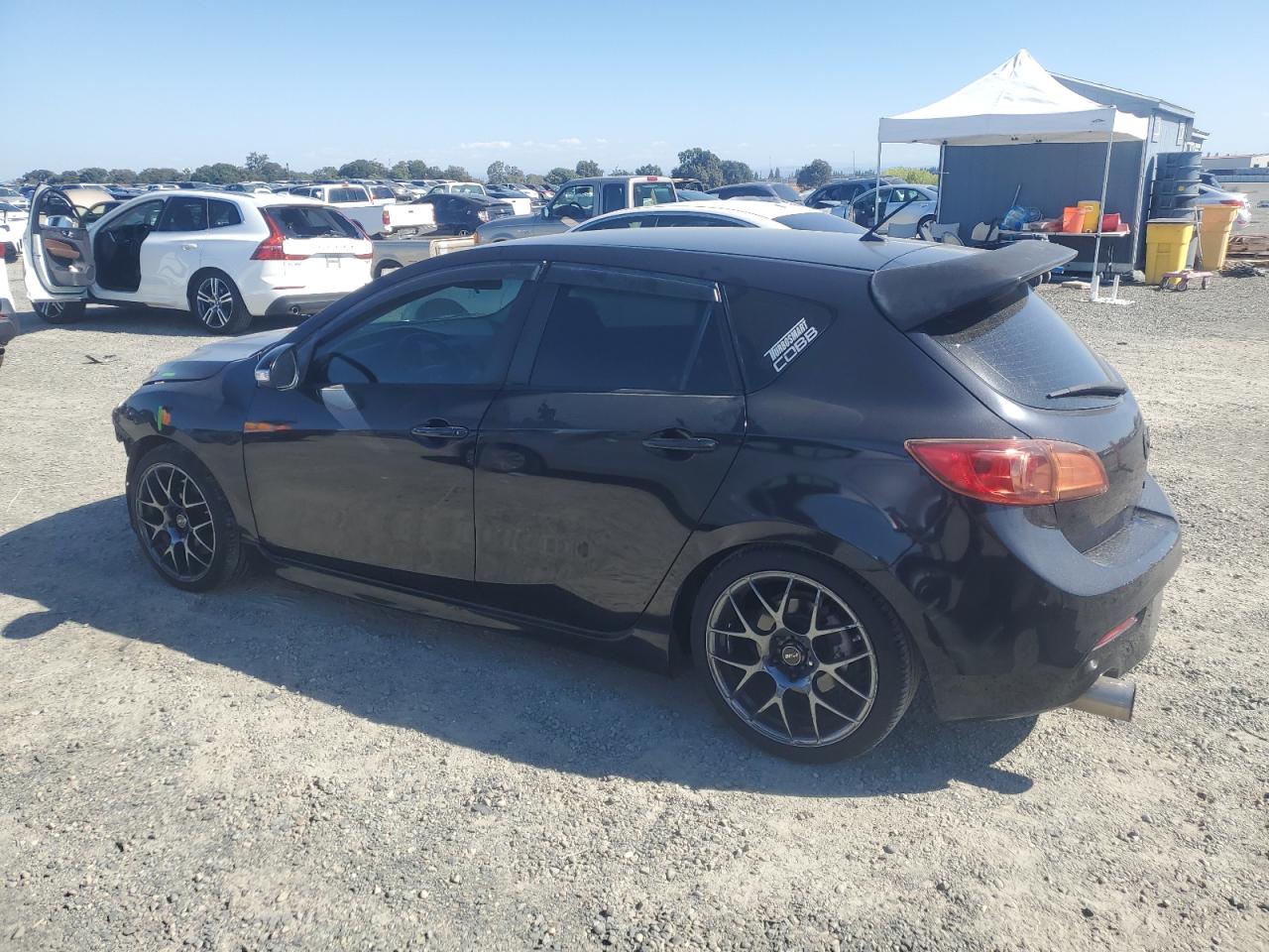 2011 Mazda Speed 3 Black vin: JM1BL1K46B1451758