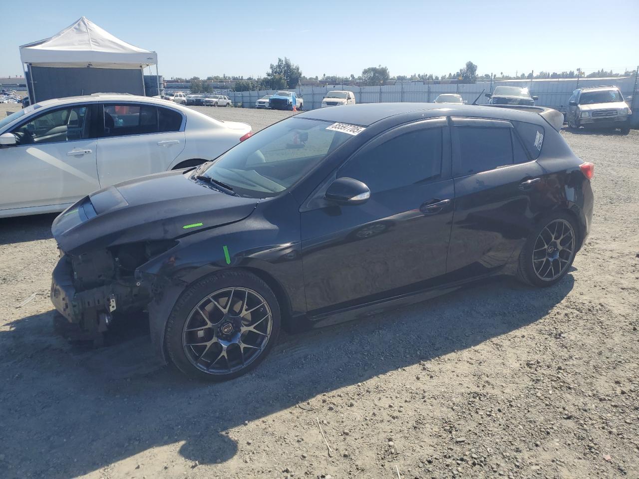 2011 Mazda Speed 3 Black vin: JM1BL1K46B1451758