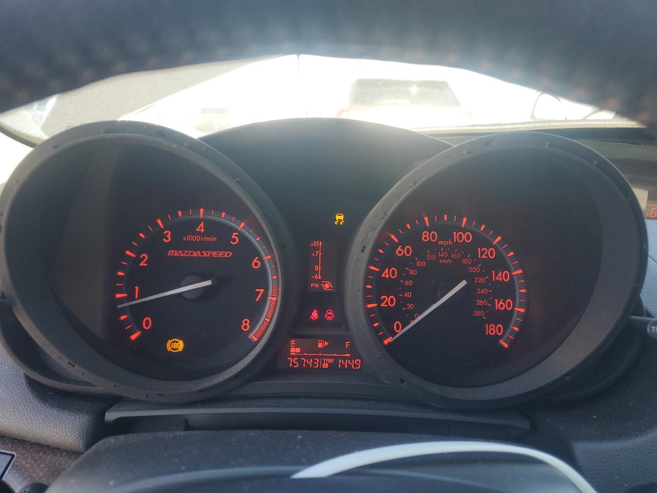 2011 Mazda Speed 3 Black vin: JM1BL1K46B1451758