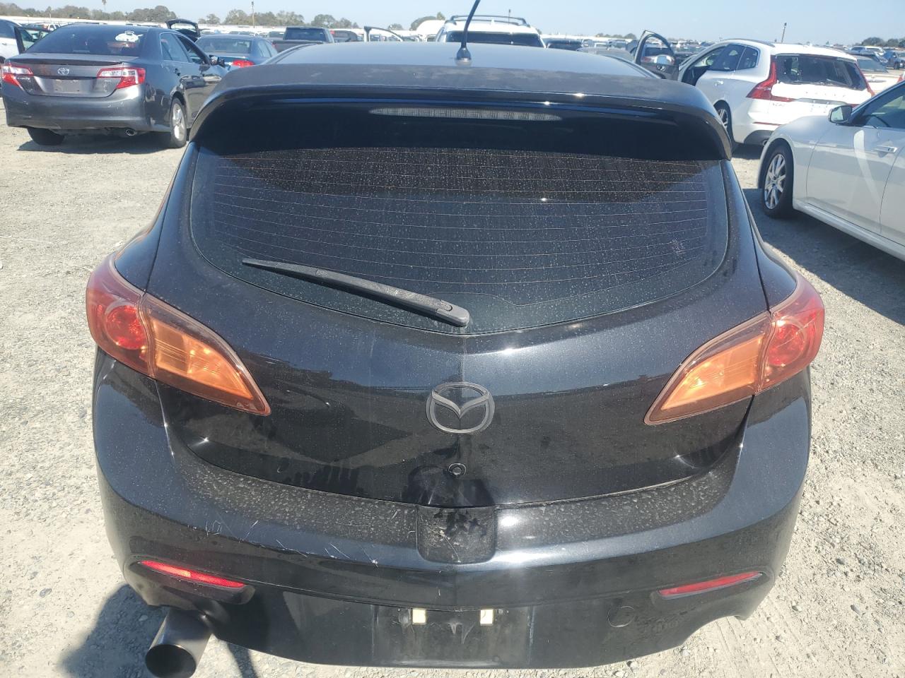 2011 Mazda Speed 3 Black vin: JM1BL1K46B1451758