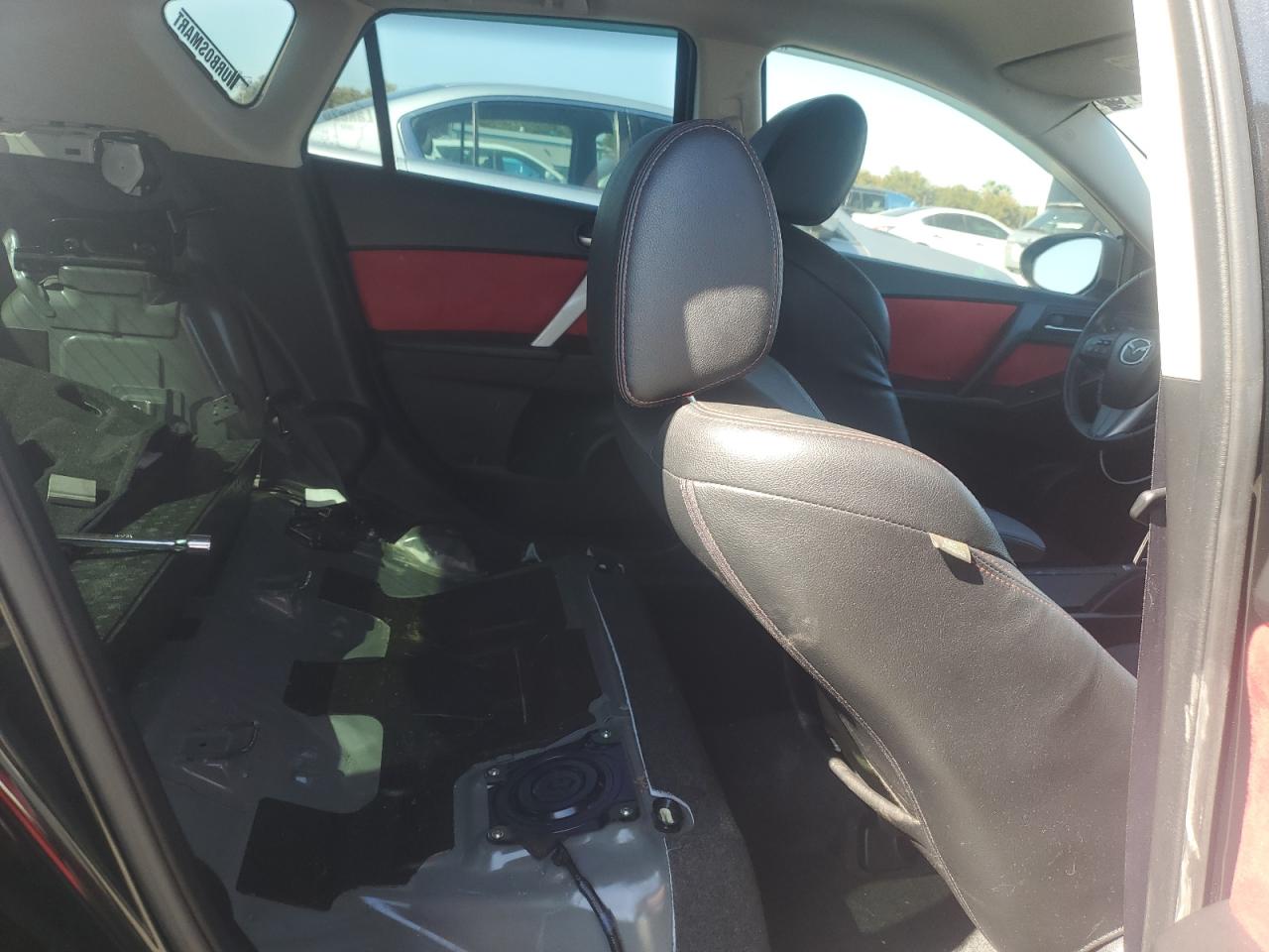 2011 Mazda Speed 3 Black vin: JM1BL1K46B1451758