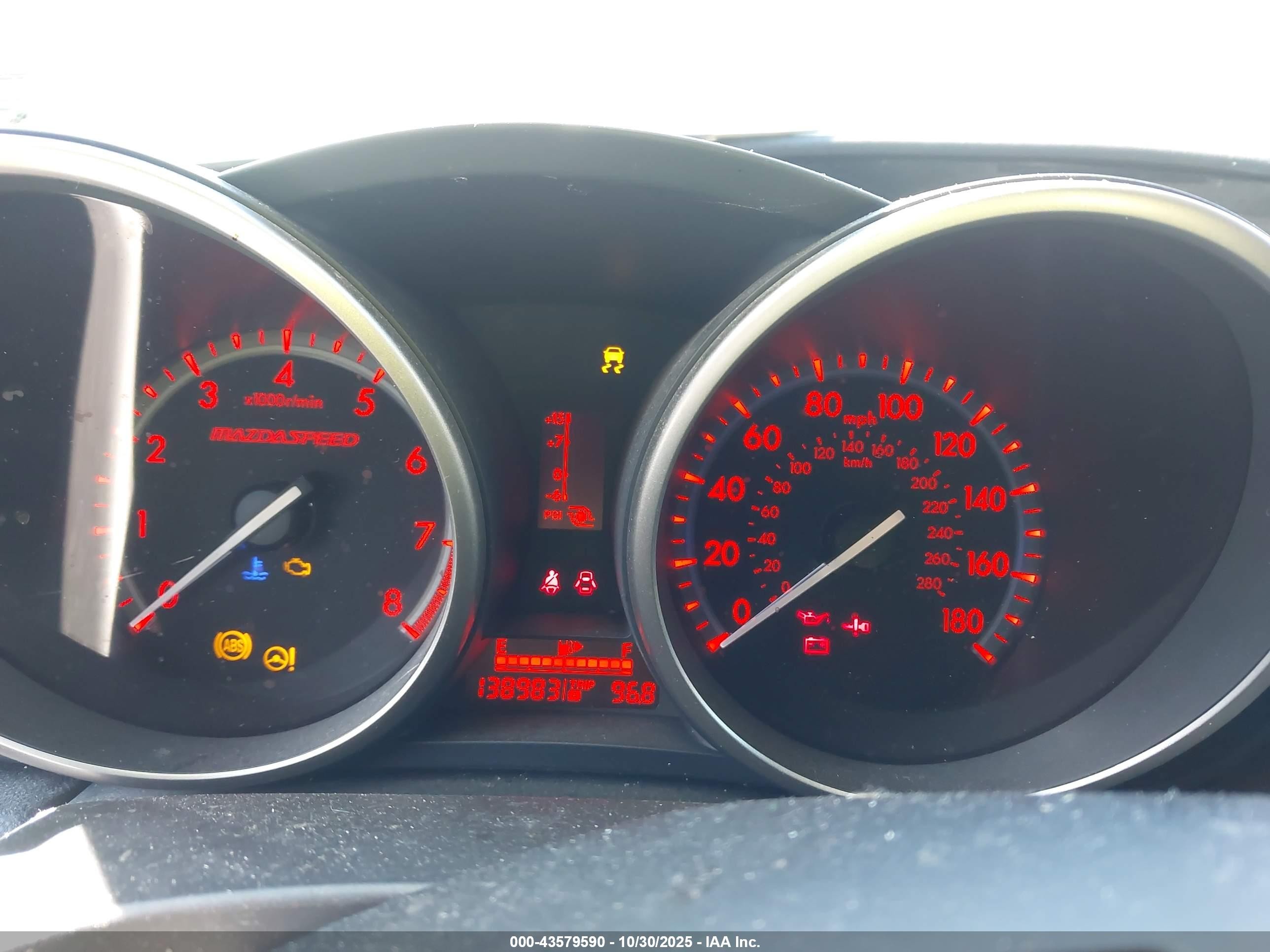 2011 Mazda Mazdaspeed3 Sport Синий vin: JM1BL1K47B1375175