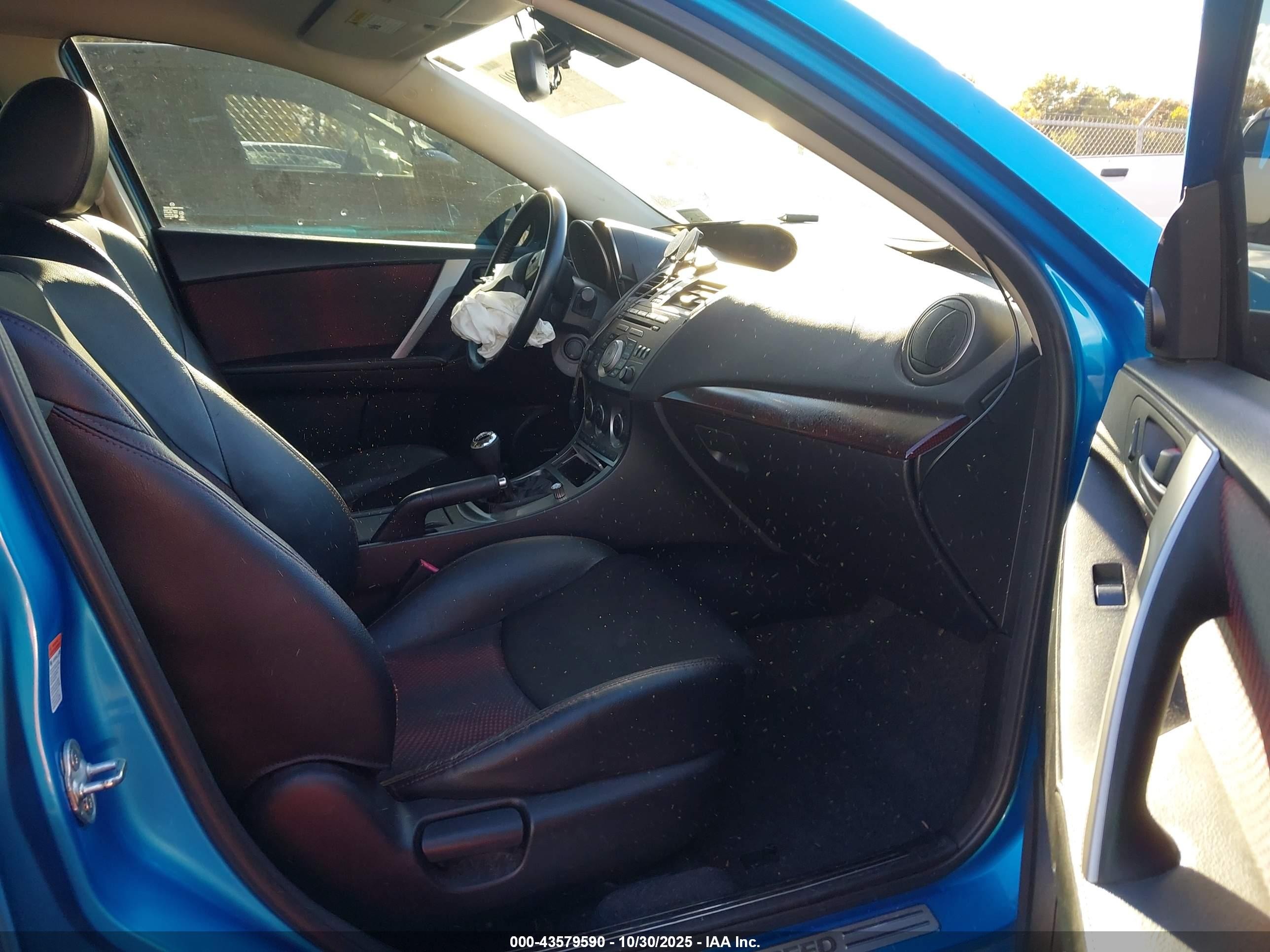 2011 Mazda Mazdaspeed3 Sport Синий vin: JM1BL1K47B1375175