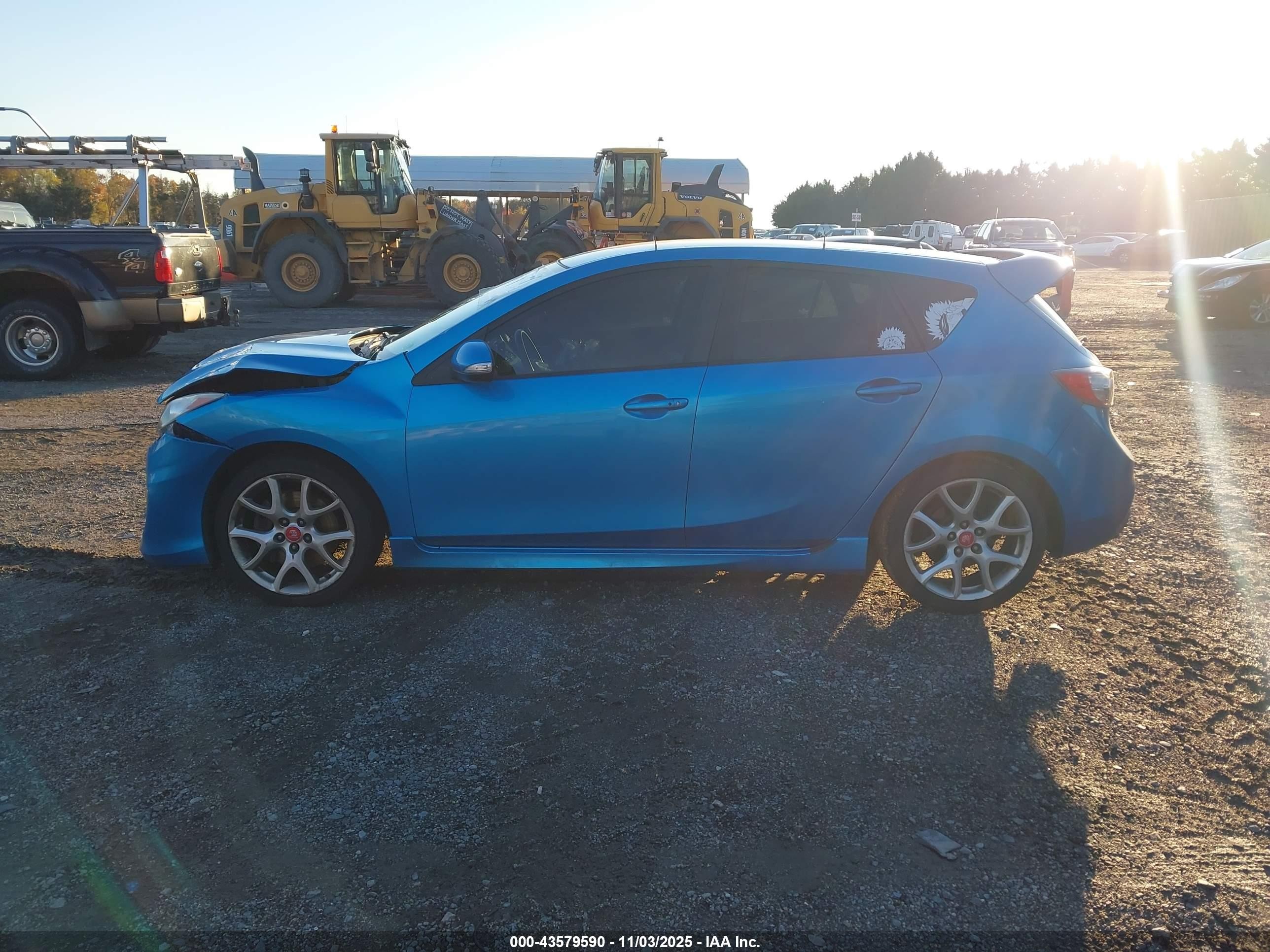2011 Mazda Mazdaspeed3 Sport Синий vin: JM1BL1K47B1375175