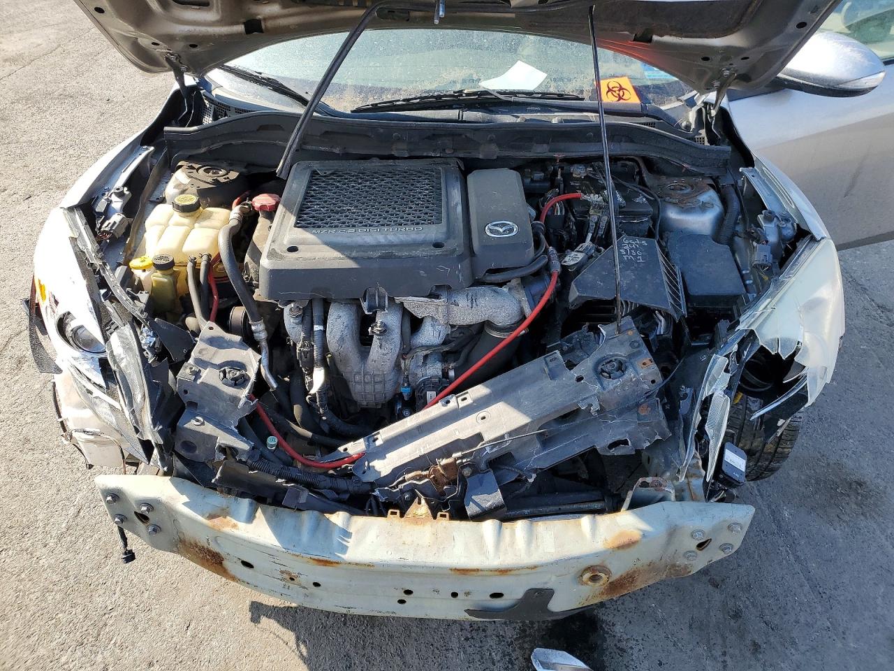 2011 Mazda Speed 3 Silver vin: JM1BL1K47B1398861