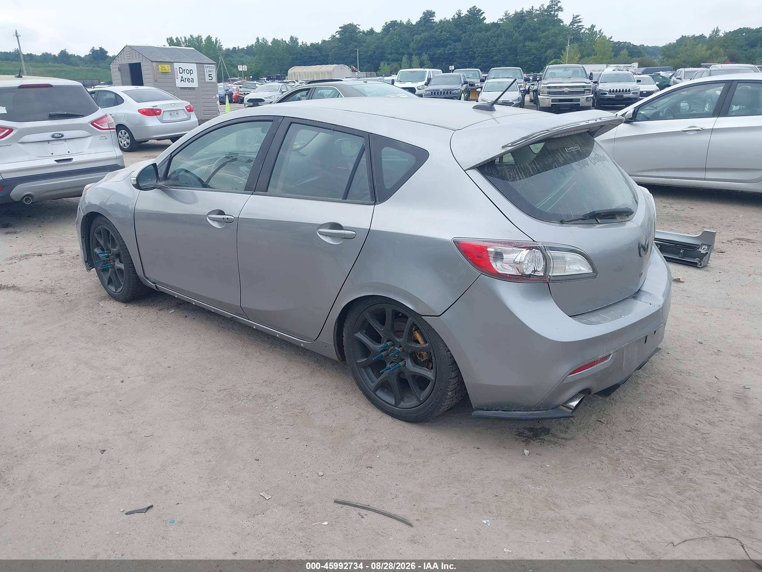 2011 Mazda Mazdaspeed3 Sport Silver vin: JM1BL1K48B1463538