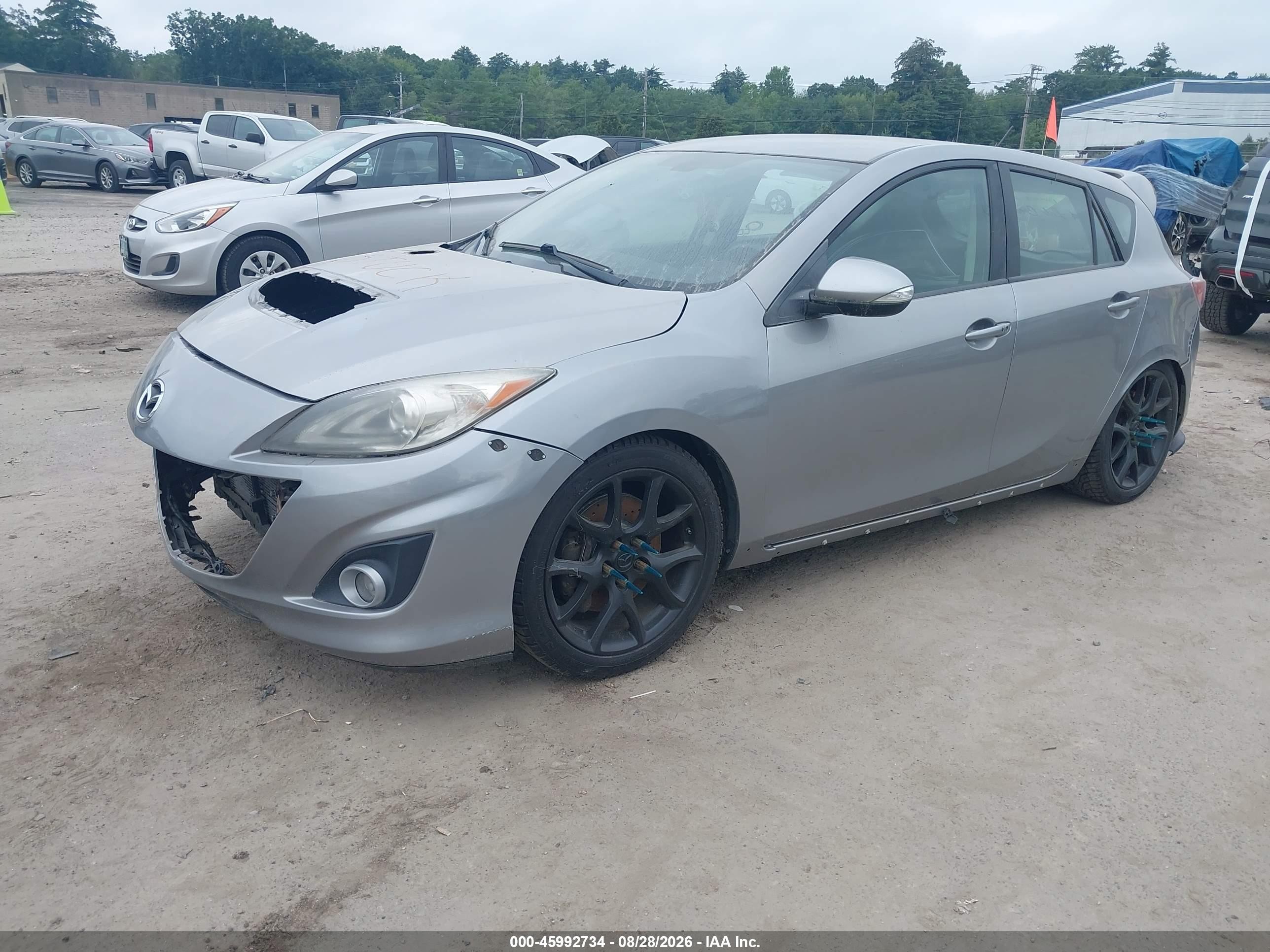 2011 Mazda Mazdaspeed3 Sport Silver vin: JM1BL1K48B1463538