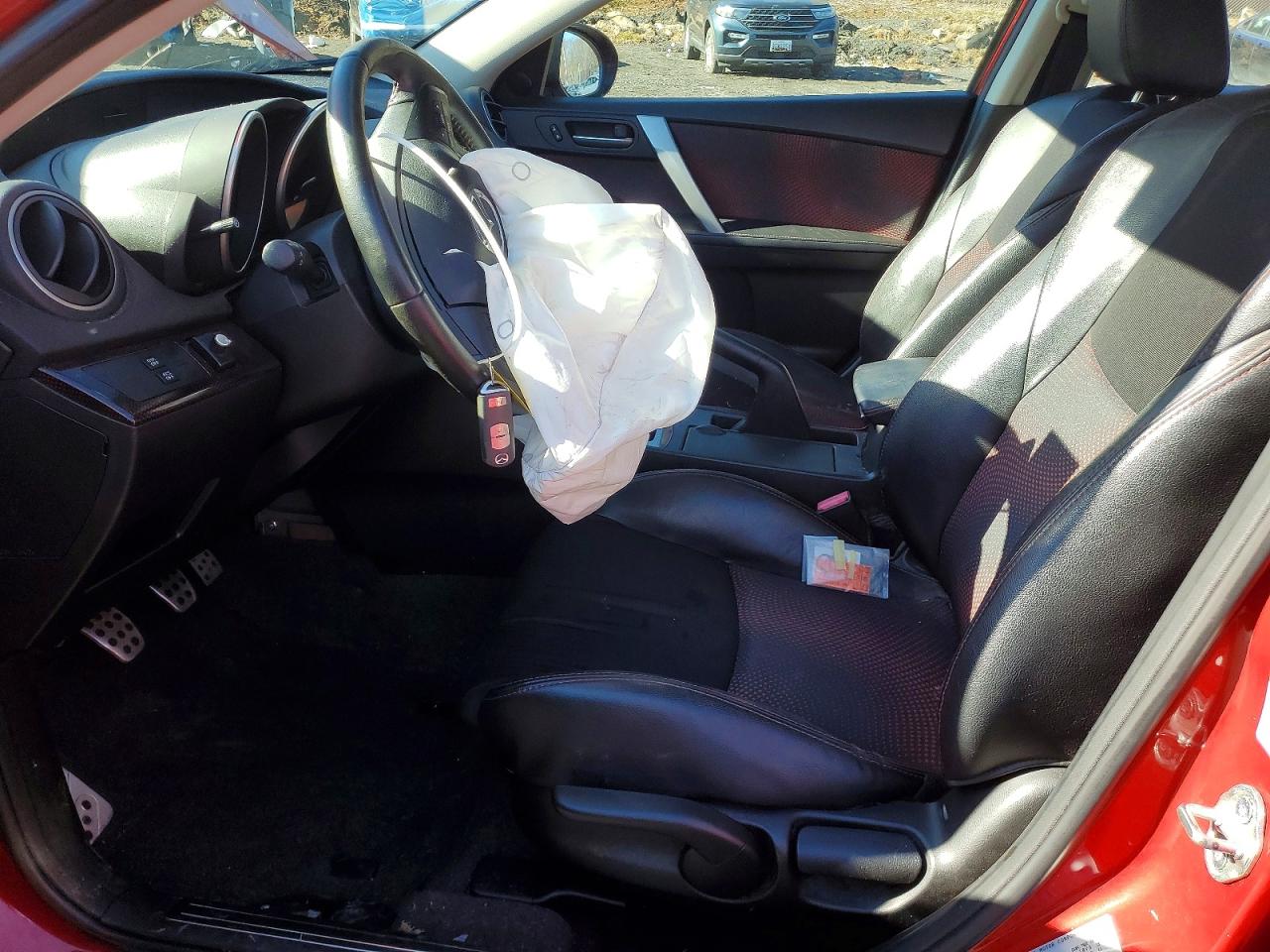 2011 Mazda Speed 3 Red vin: JM1BL1K49B1374741