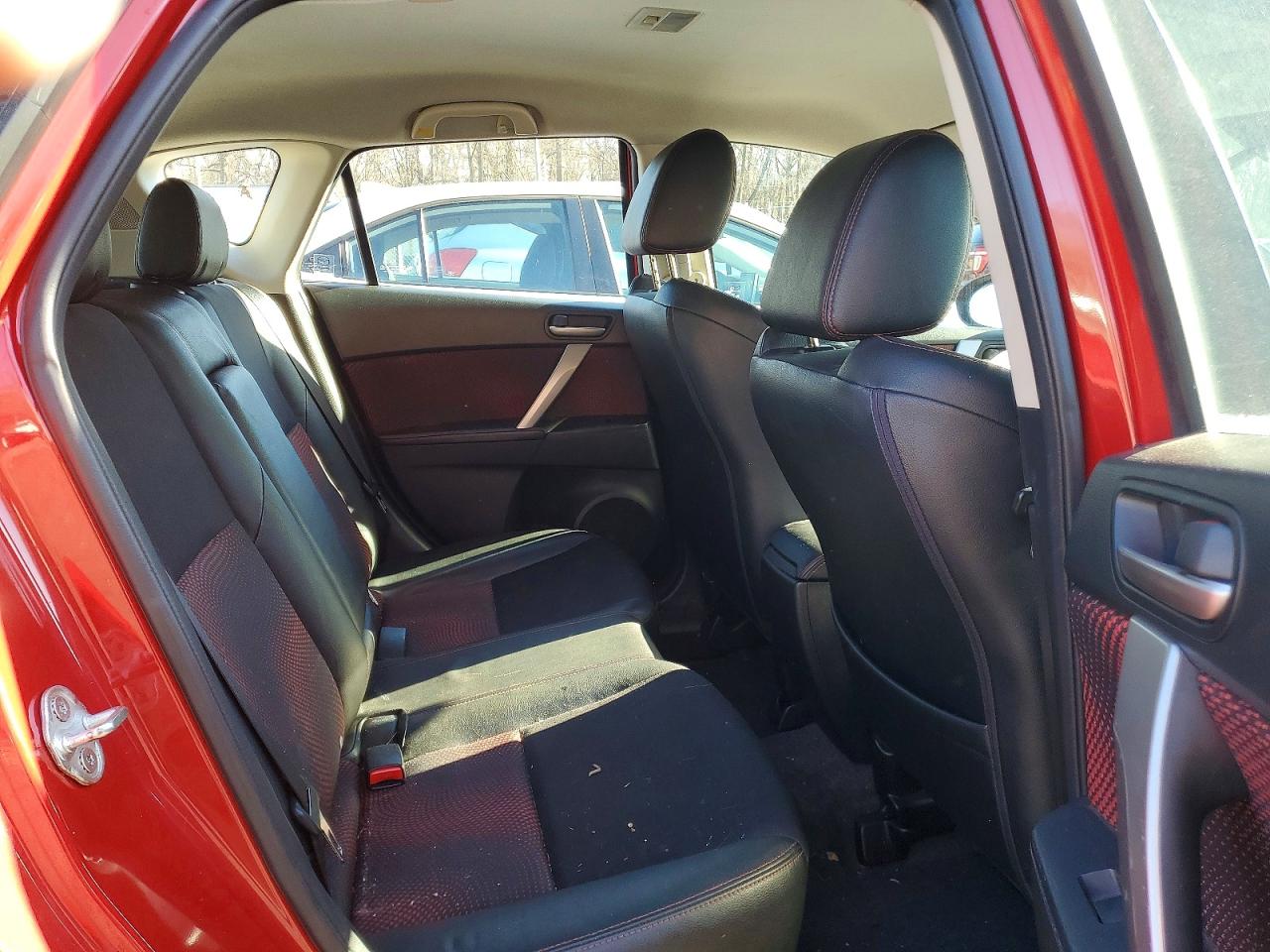 2011 Mazda Speed 3 Red vin: JM1BL1K49B1374741