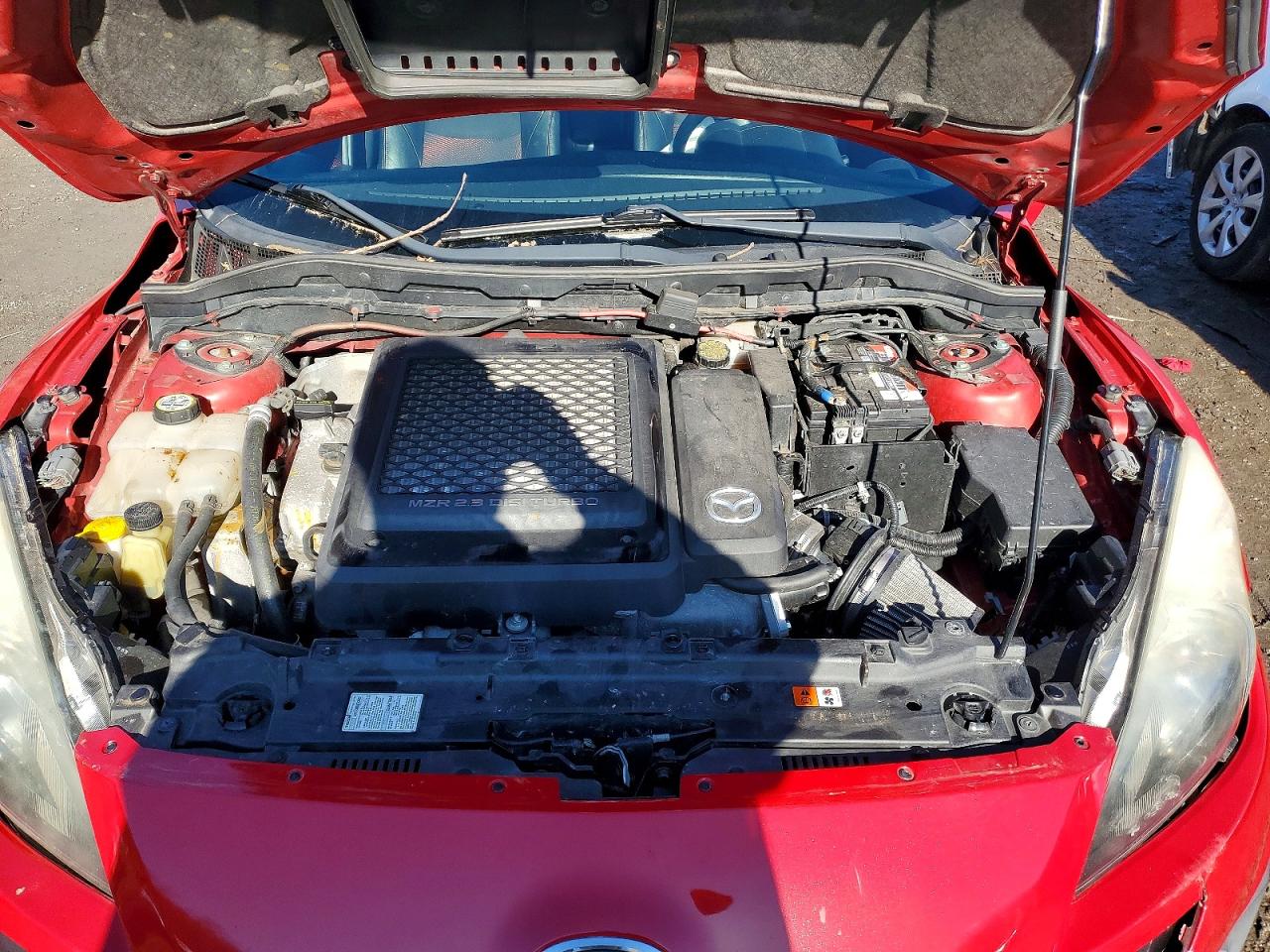 2011 Mazda Speed 3 Red vin: JM1BL1K49B1374741