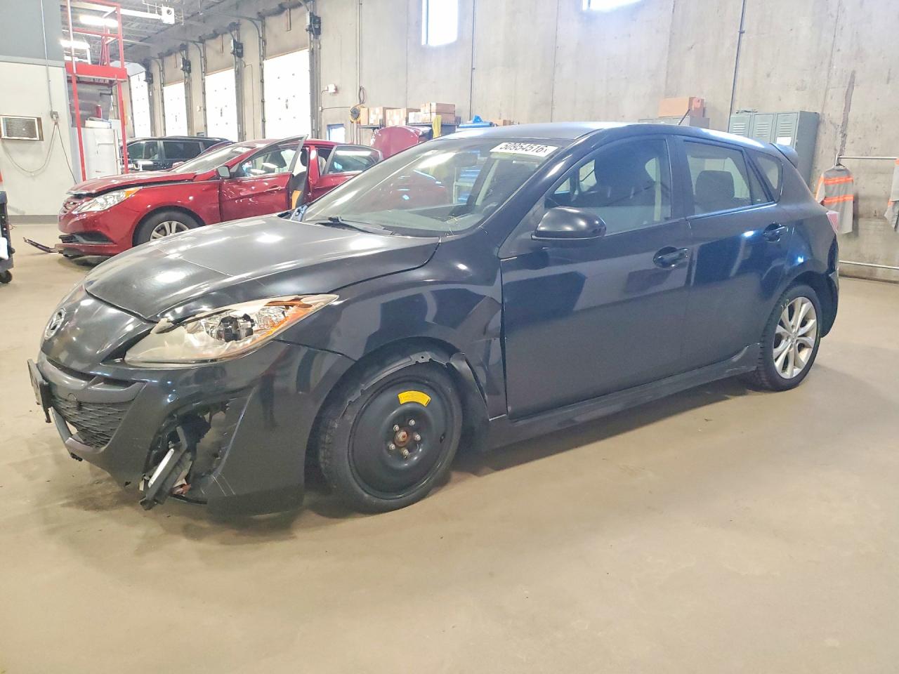 2011 Mazda 3 S Black vin: JM1BL1K50B1370148