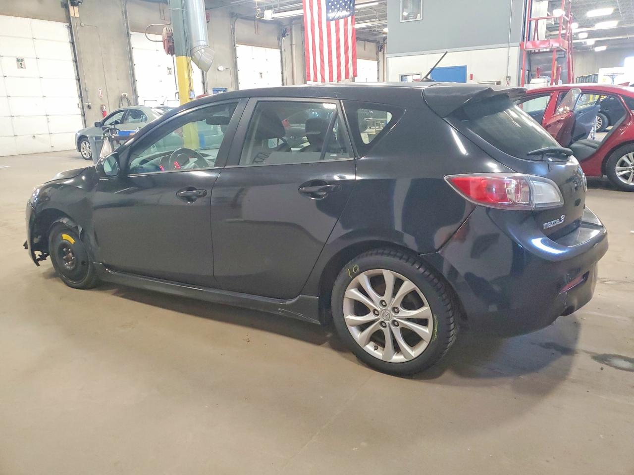 2011 Mazda 3 S Black vin: JM1BL1K50B1370148