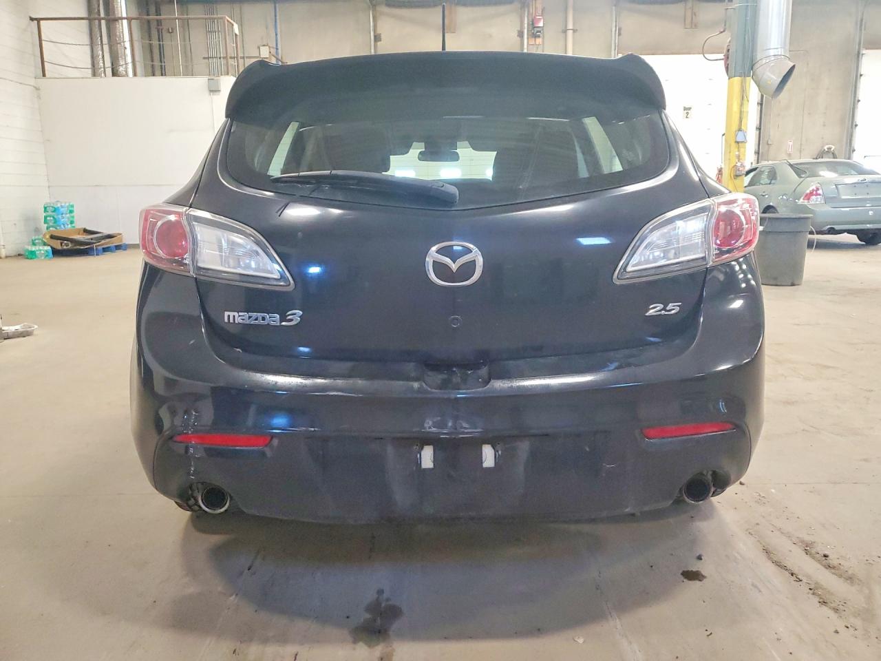 2011 Mazda 3 S Black vin: JM1BL1K50B1370148