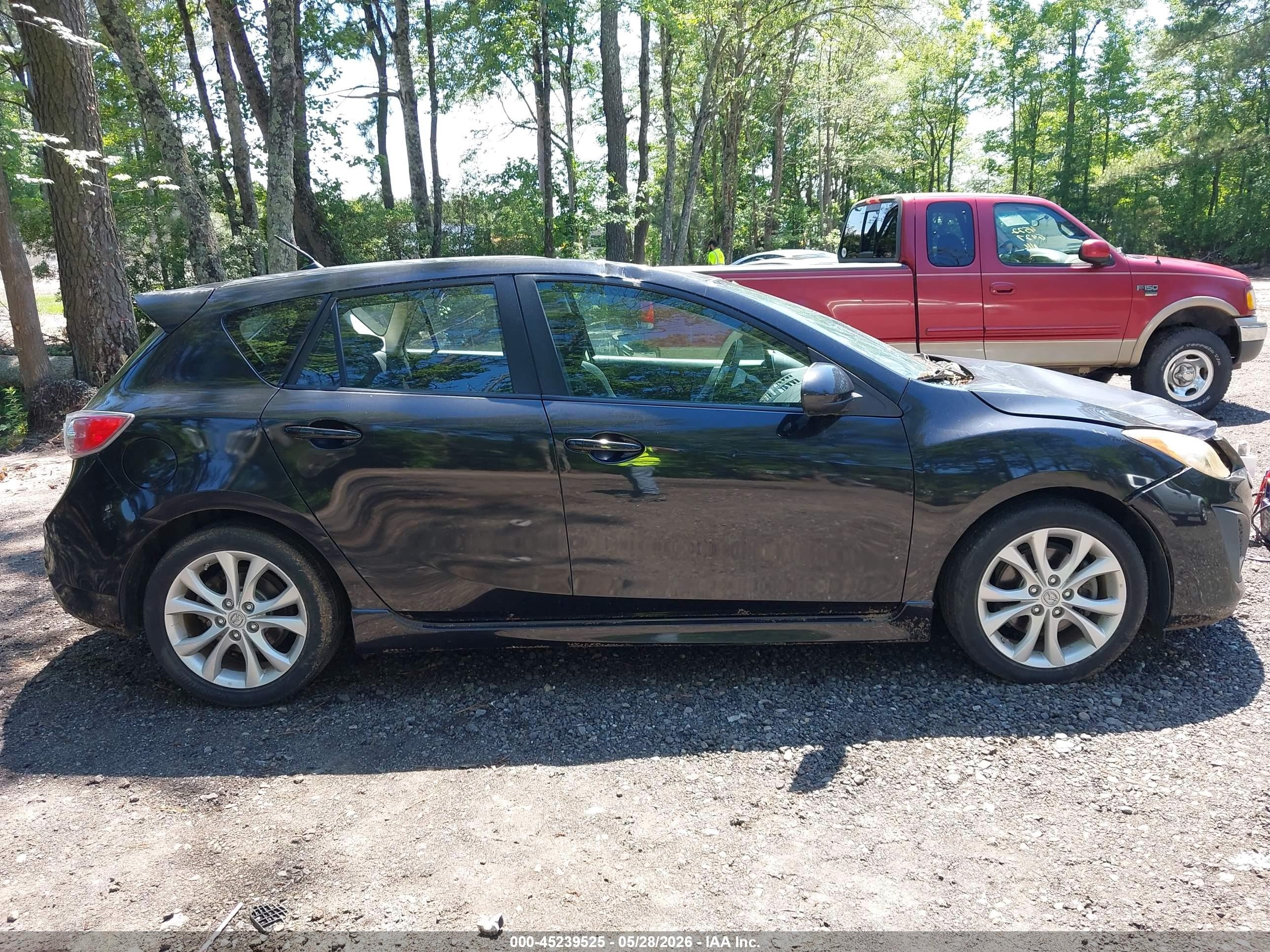 2011 Mazda Mazda3 S Sport Black vin: JM1BL1K50B1377410