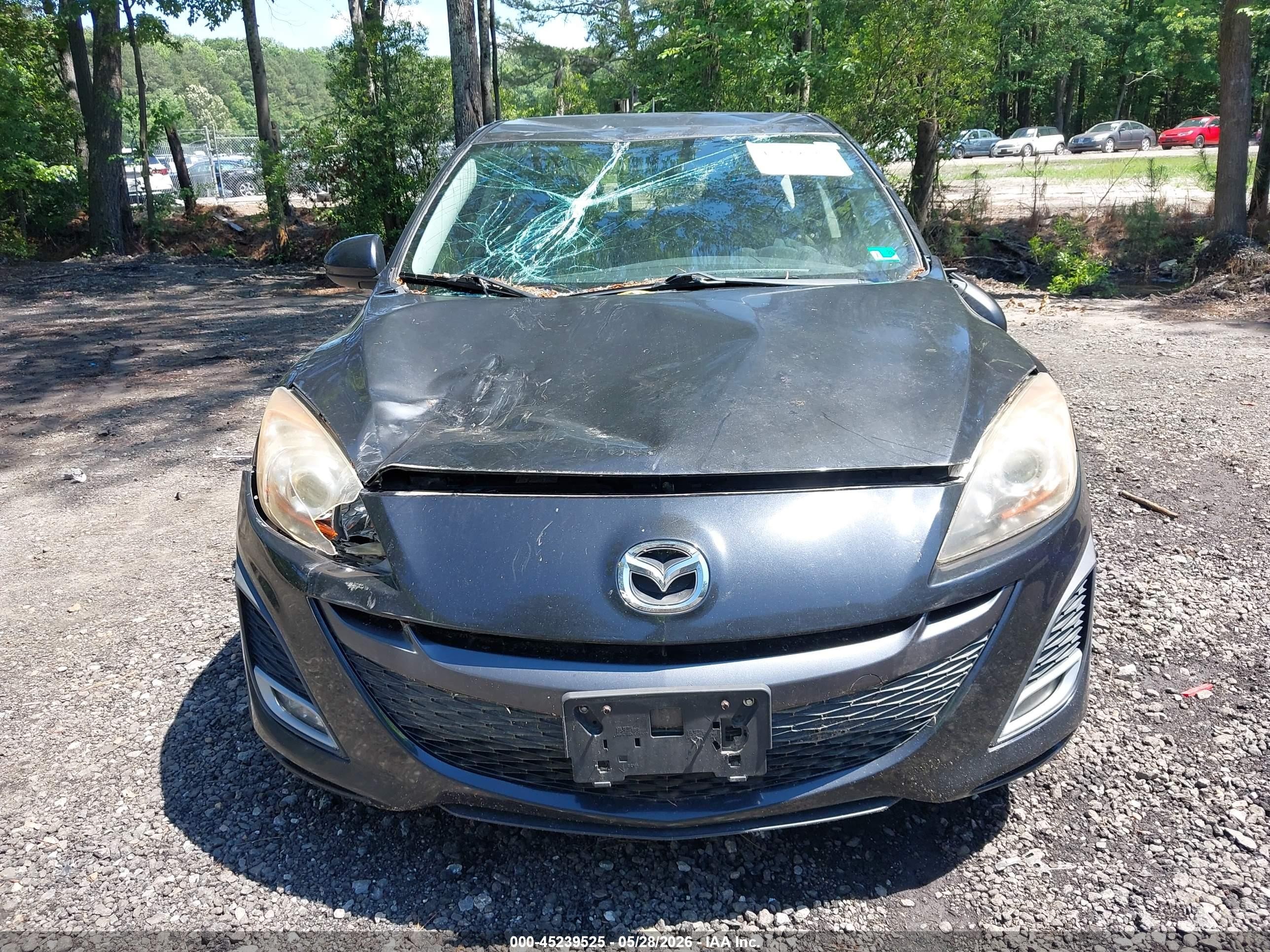 2011 Mazda Mazda3 S Sport Black vin: JM1BL1K50B1377410