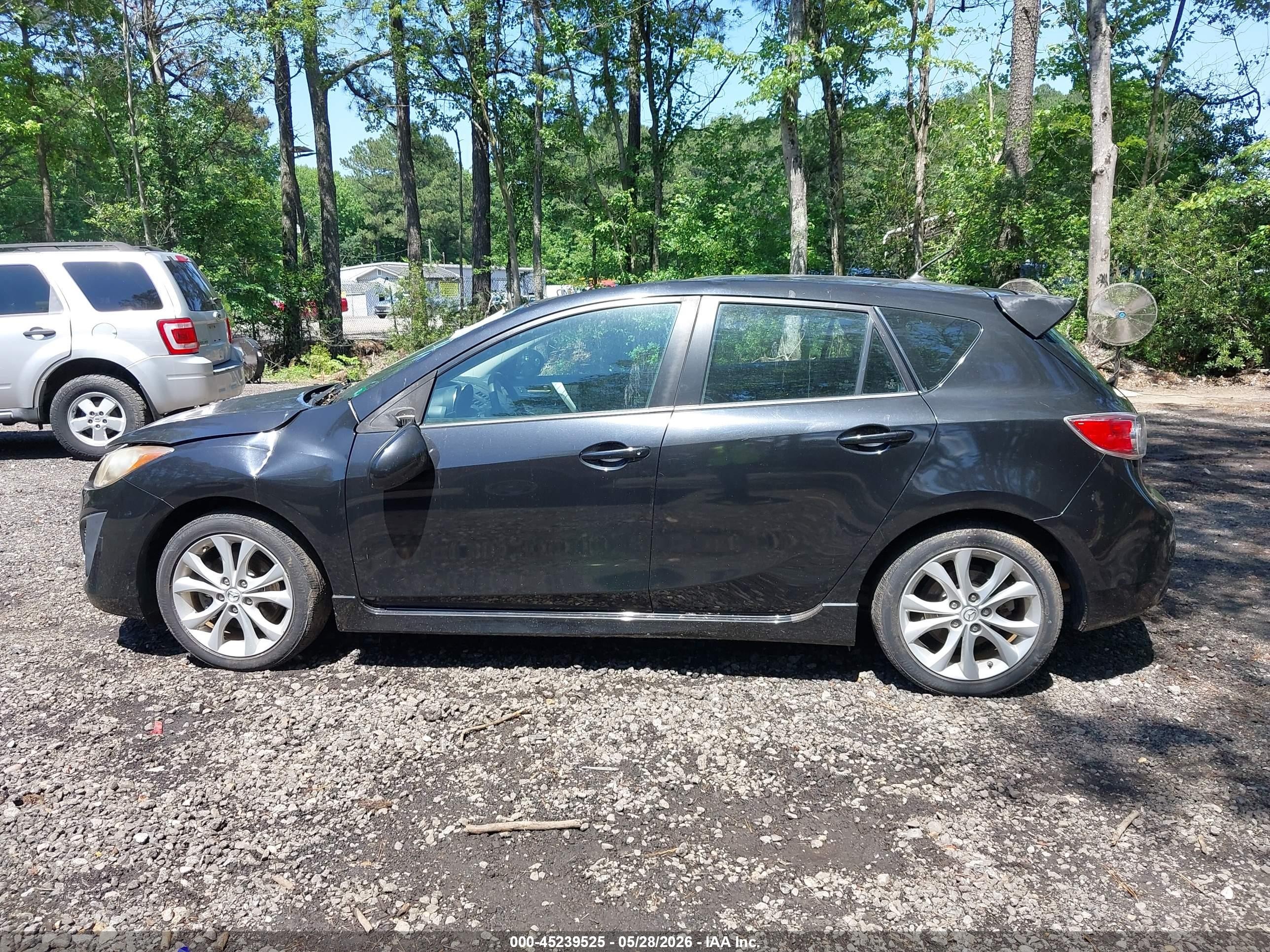2011 Mazda Mazda3 S Sport Black vin: JM1BL1K50B1377410