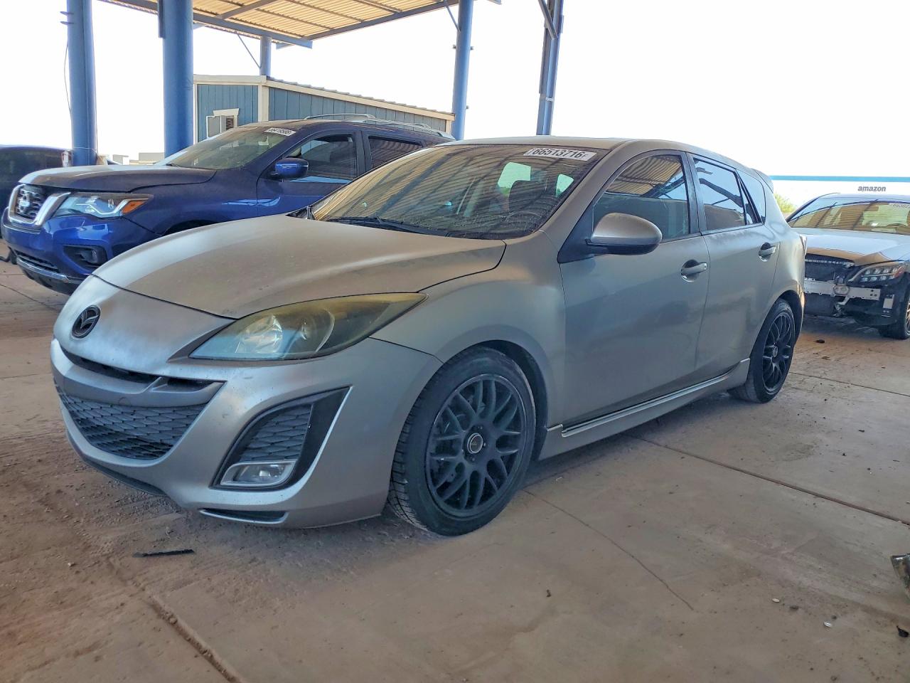 2011 Mazda 3 S Silver vin: JM1BL1K53B1451192