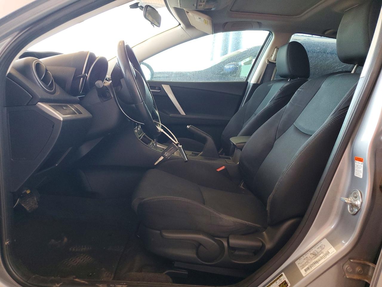 2011 Mazda 3 S Silver vin: JM1BL1K53B1451192