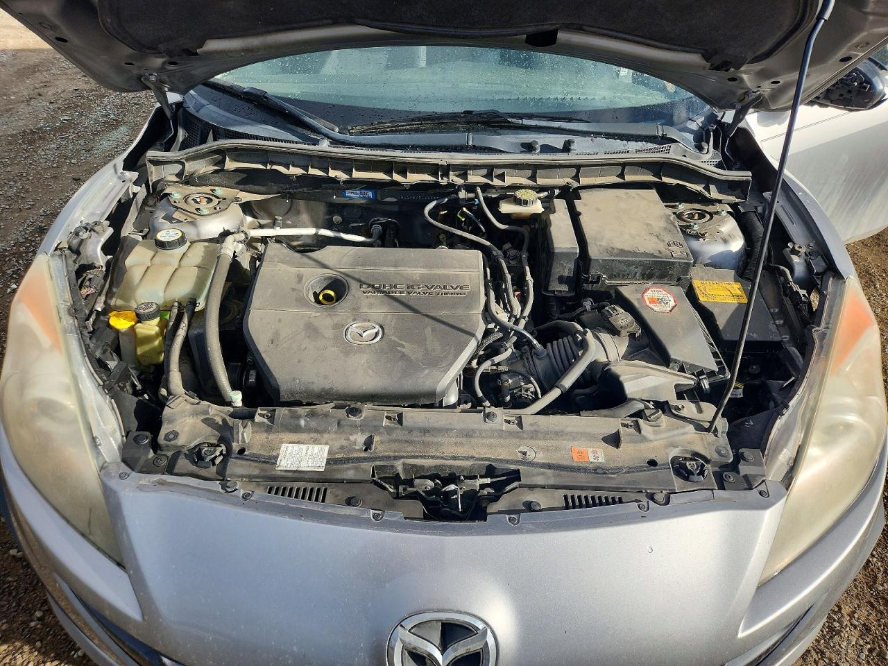 2011 Mazda 3 S Silver vin: JM1BL1K54B1463531
