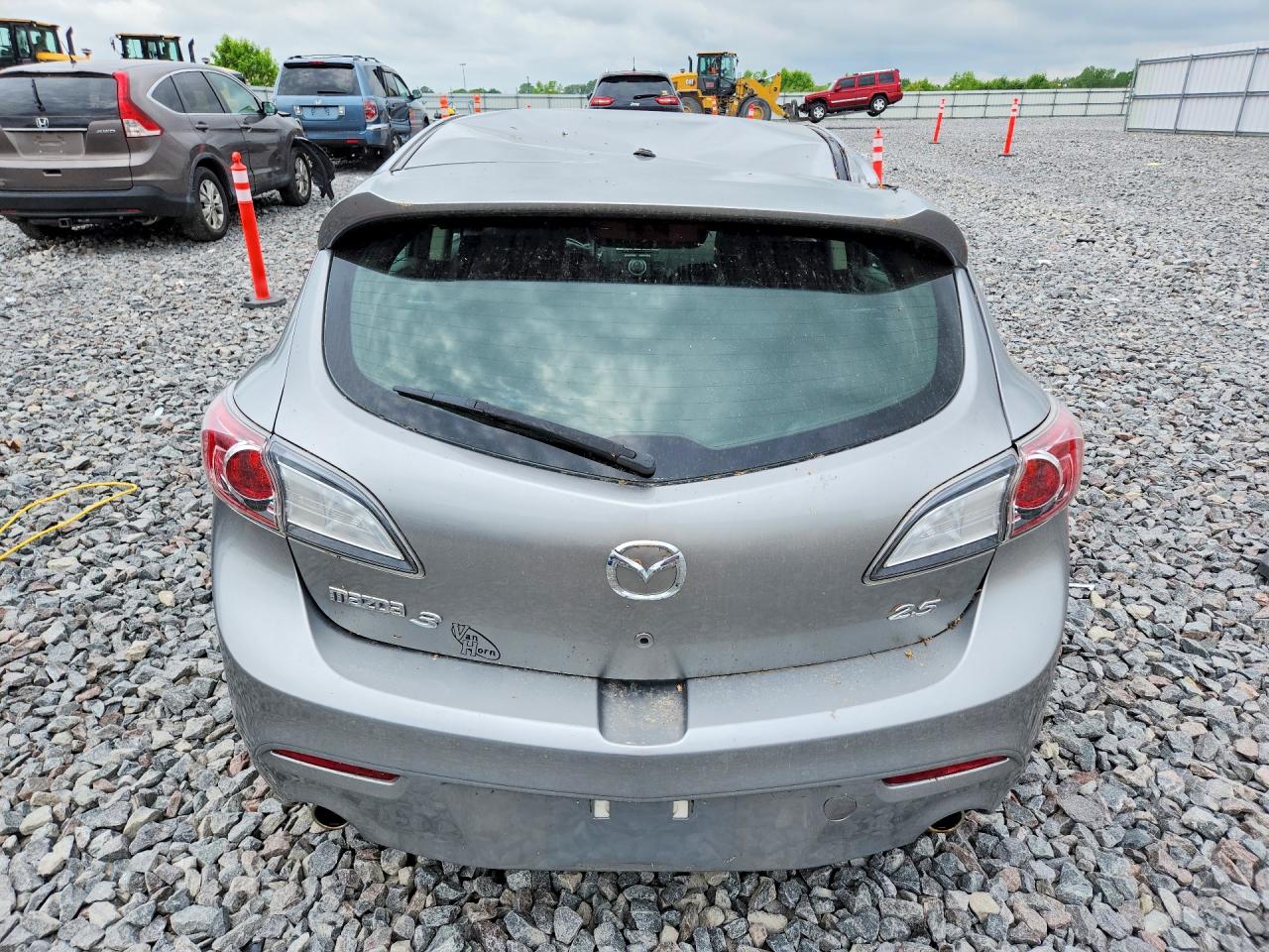 2011 Mazda 3 S Silver vin: JM1BL1K54B1474027
