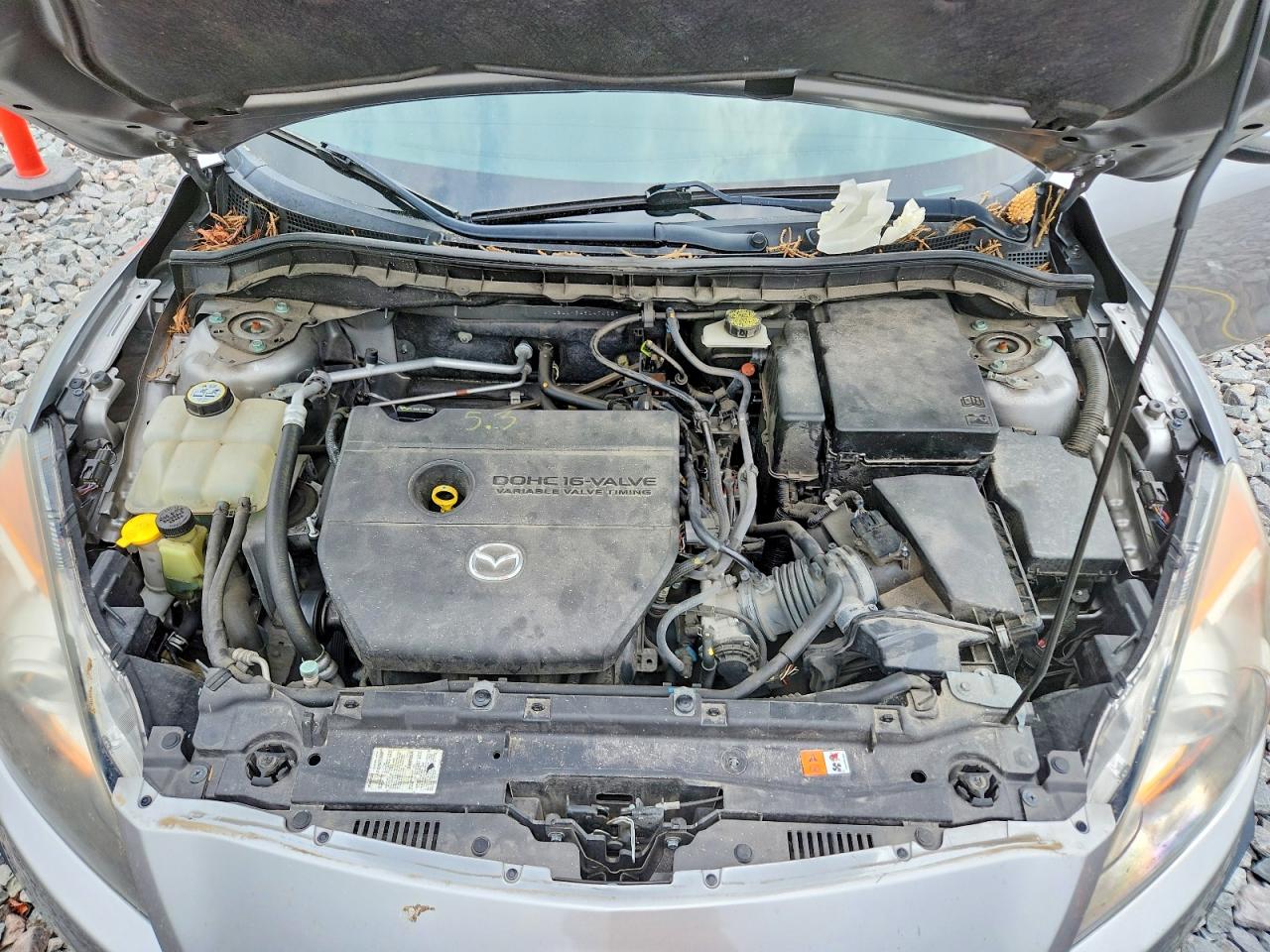 2011 Mazda 3 S Silver vin: JM1BL1K54B1474027
