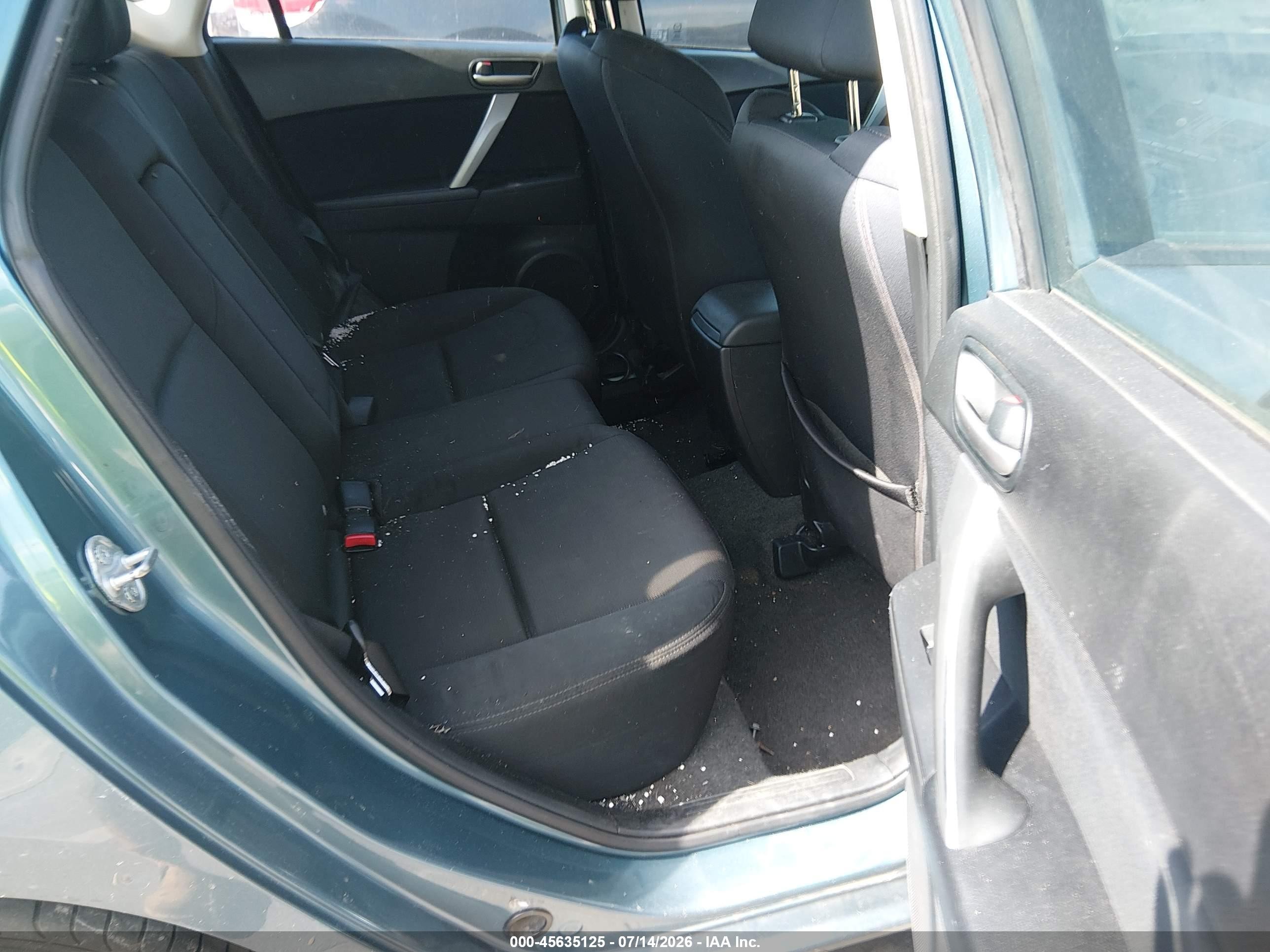 2011 Mazda Mazda3 S Sport Blue vin: JM1BL1K55B1437567