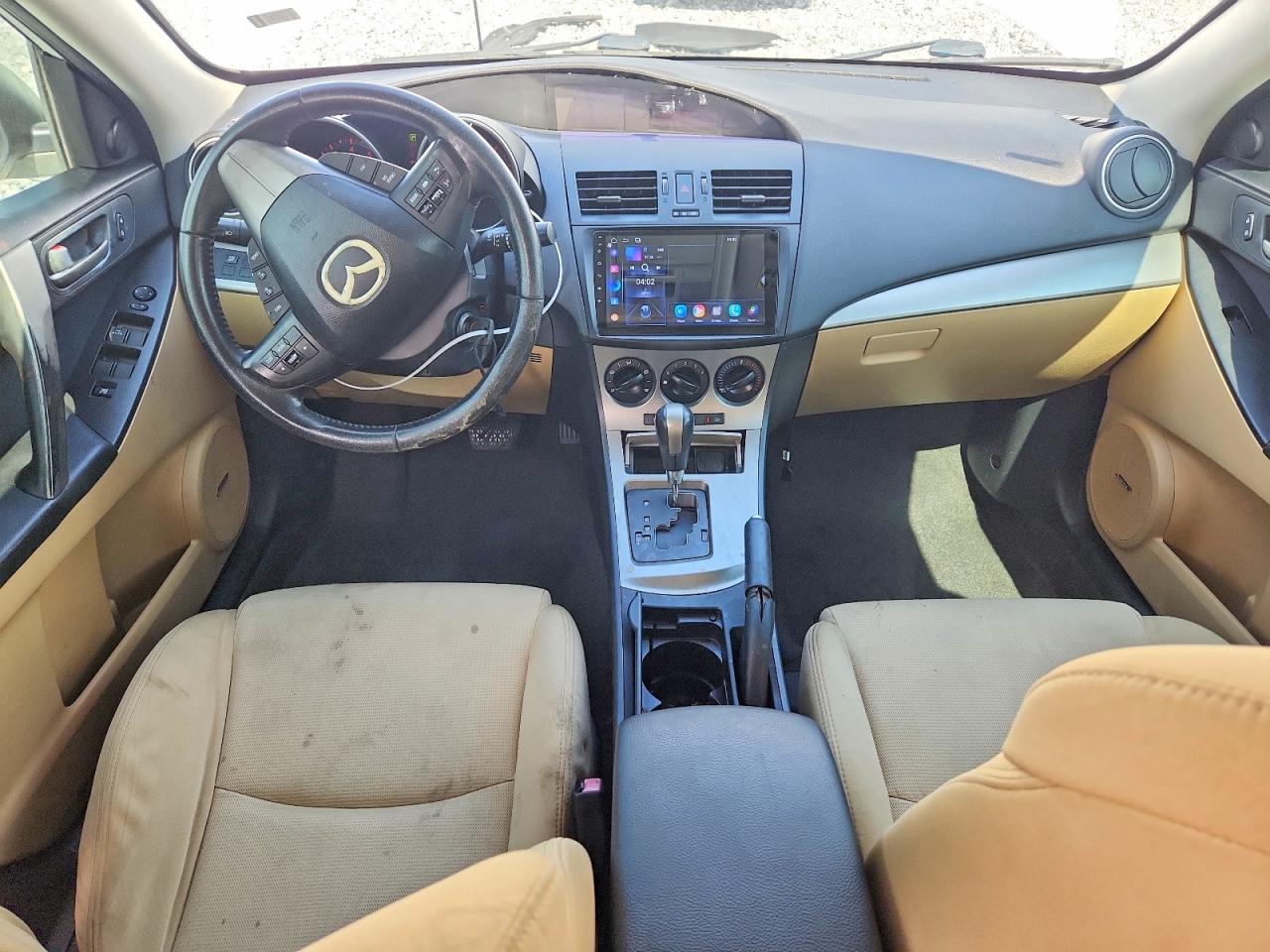 2011 Mazda 3 S White vin: JM1BL1K55B1465191