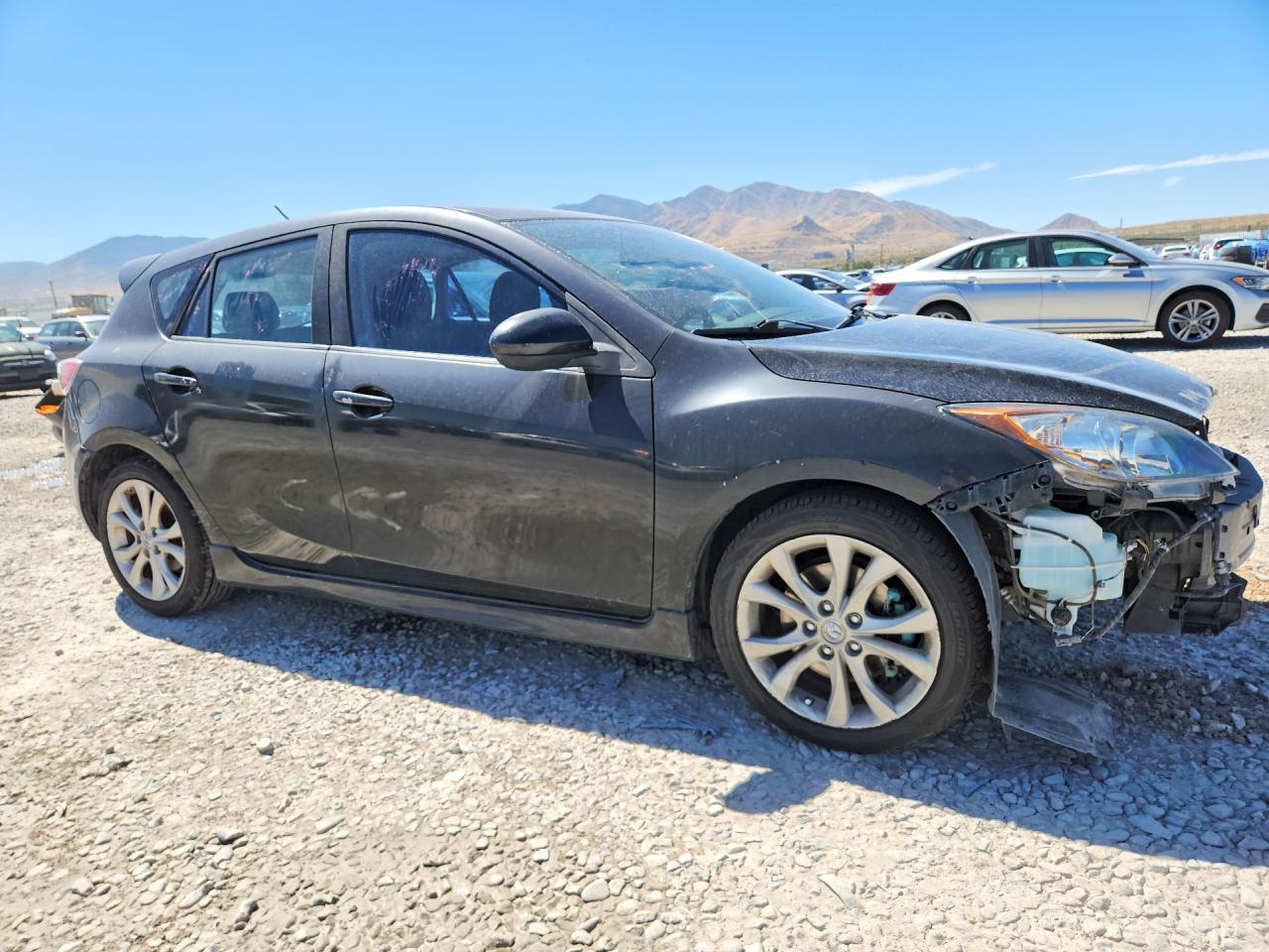 2011 Mazda 3 S Black vin: JM1BL1K56B1377945