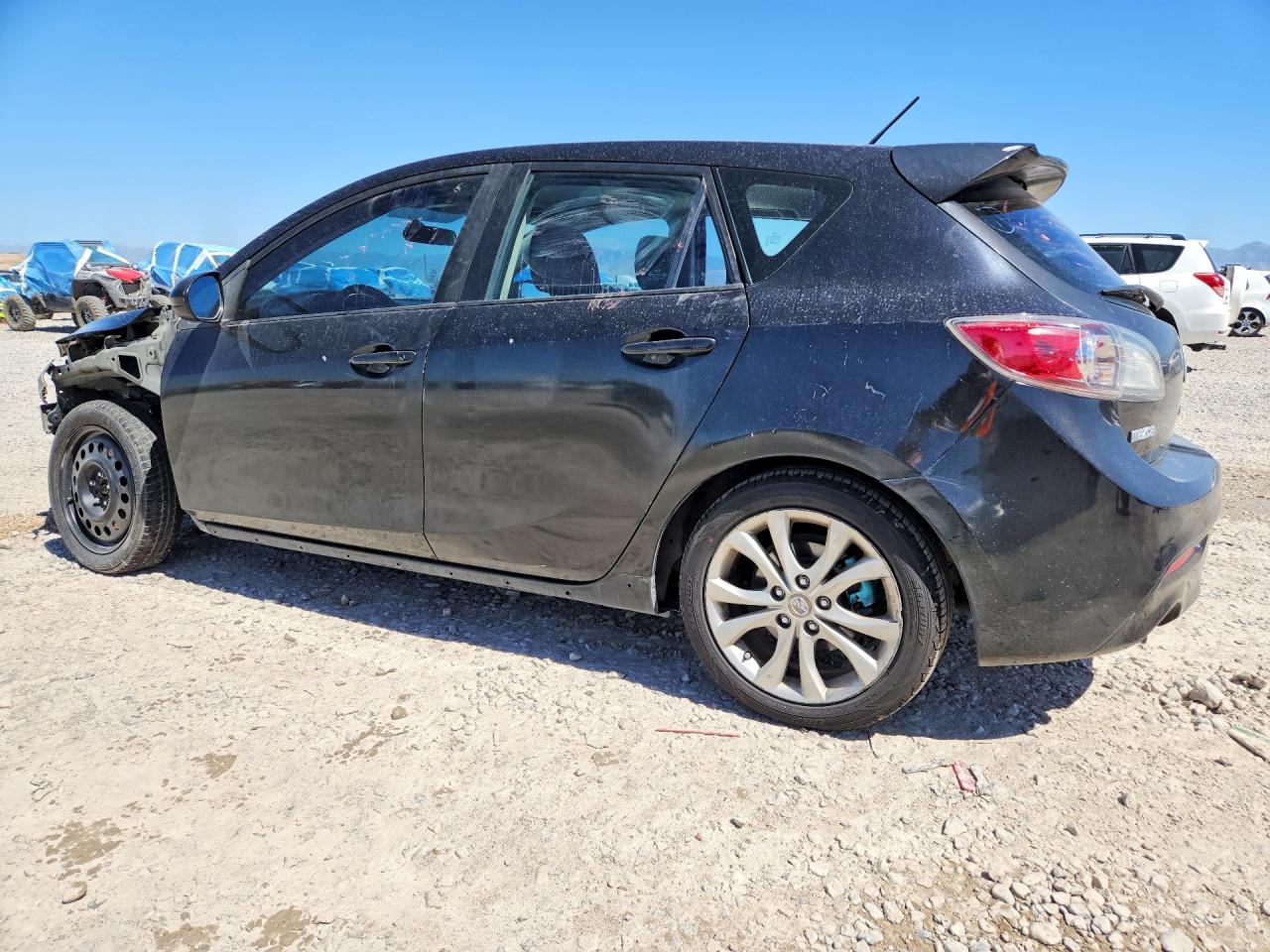 2011 Mazda 3 S Black vin: JM1BL1K56B1377945