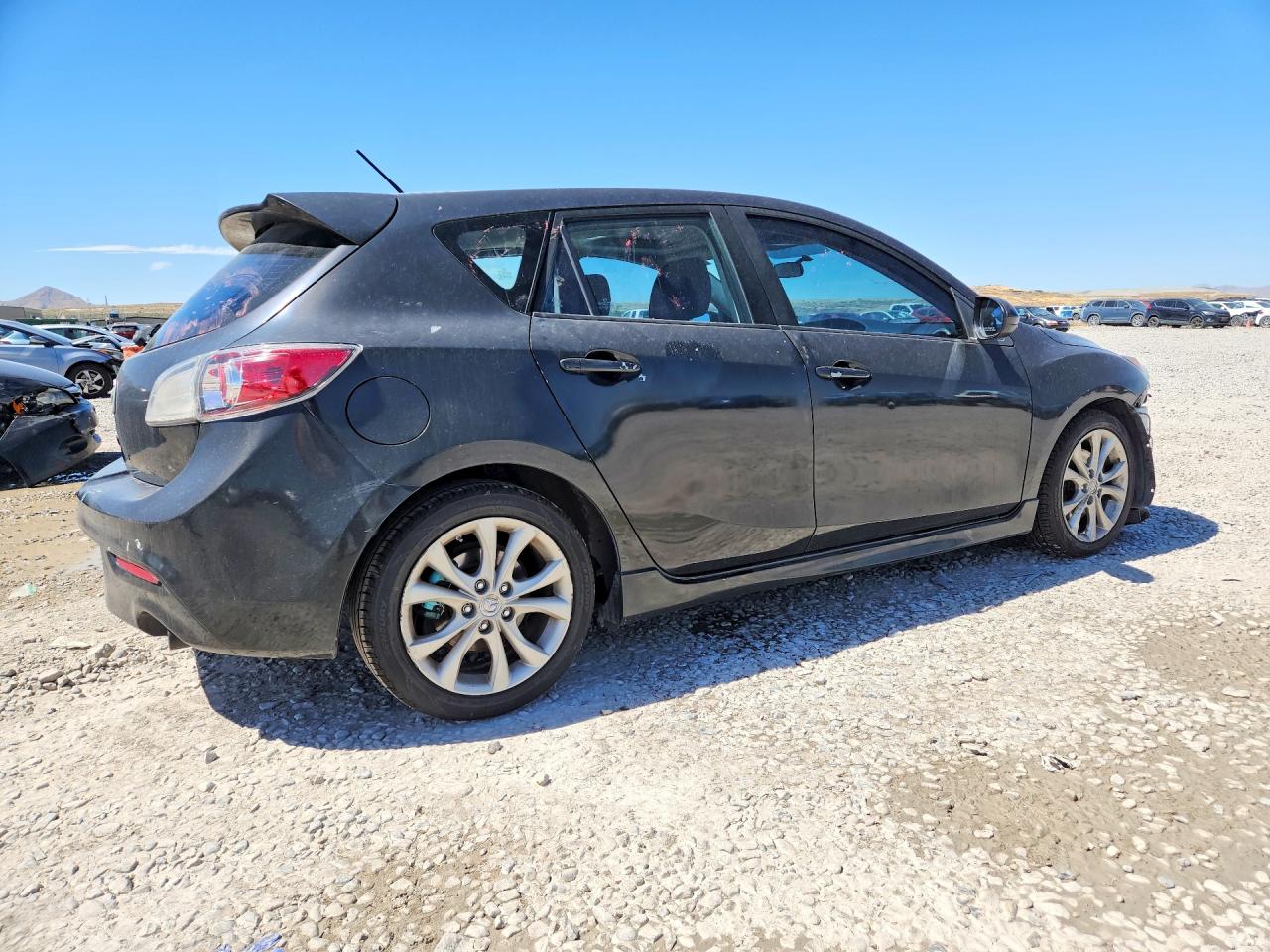2011 Mazda 3 S Black vin: JM1BL1K56B1377945