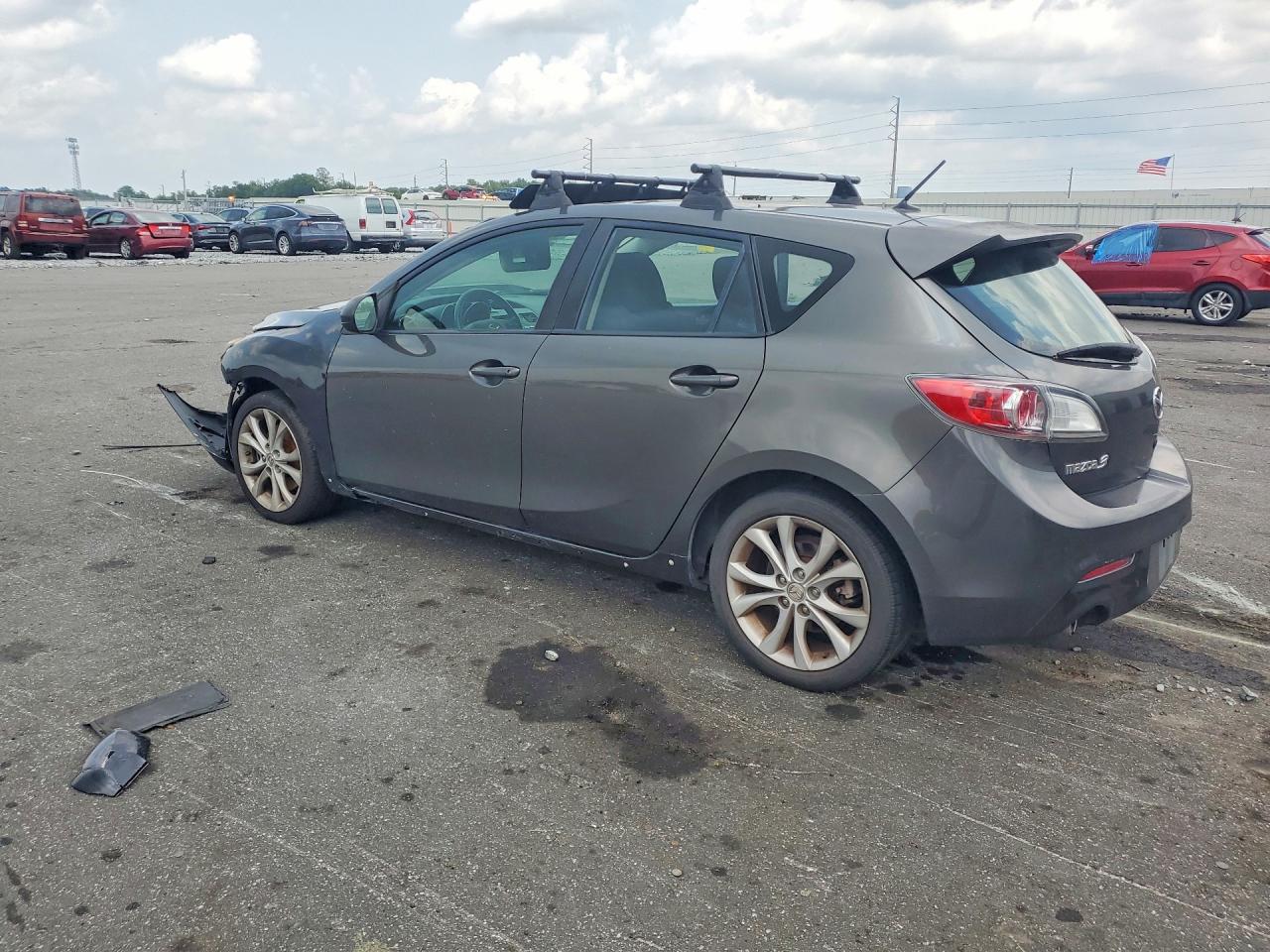 2011 Mazda 3 S Gray vin: JM1BL1K58B1458977