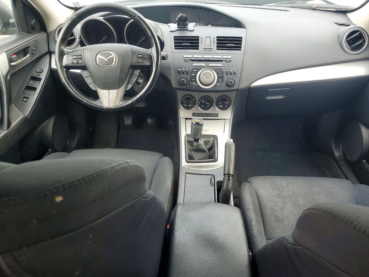 2011 Mazda 3 S Gray vin: JM1BL1K58B1458977