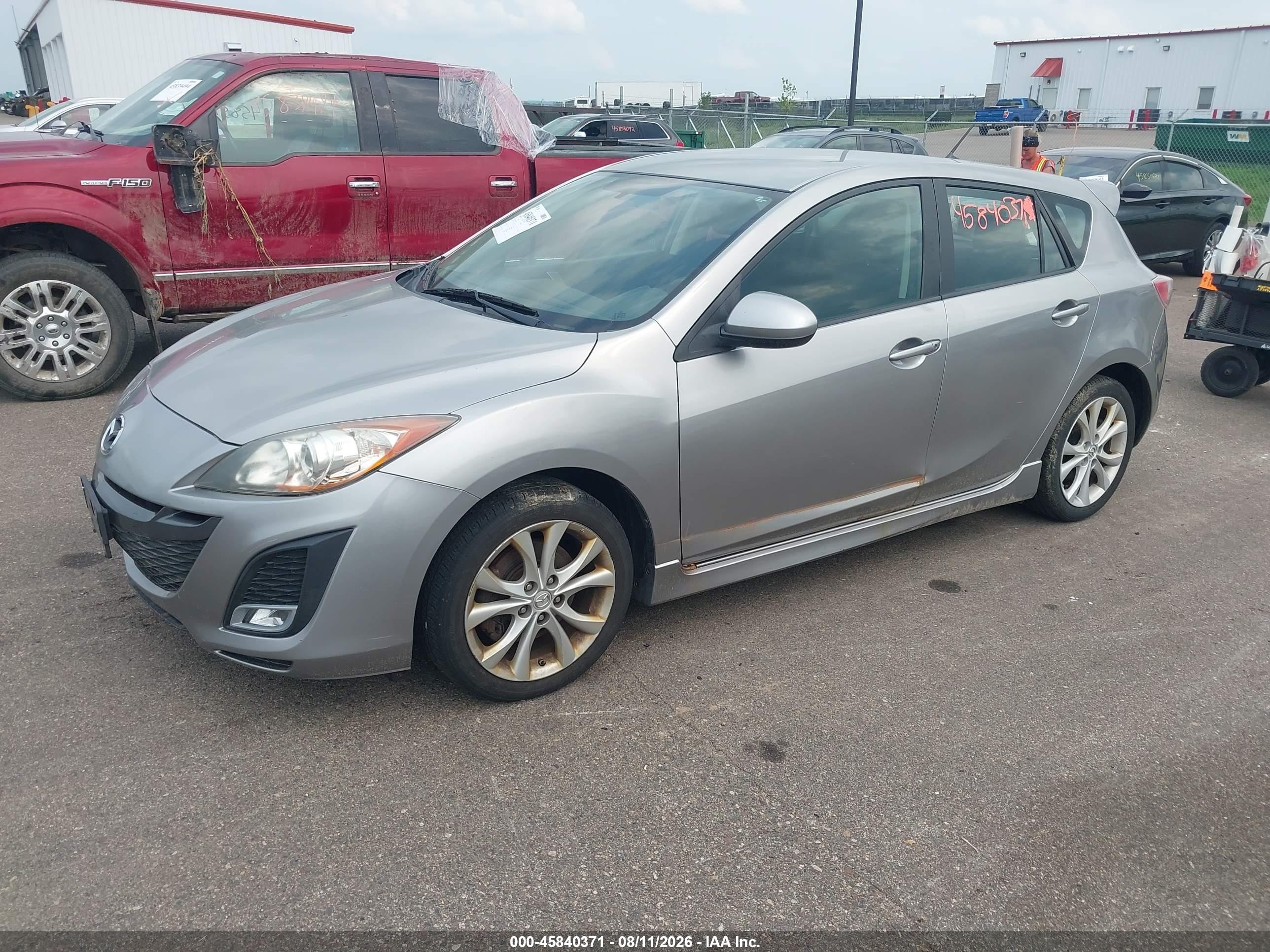 2011 Mazda Mazda3 S Sport Серебряный vin: JM1BL1K59B1436549