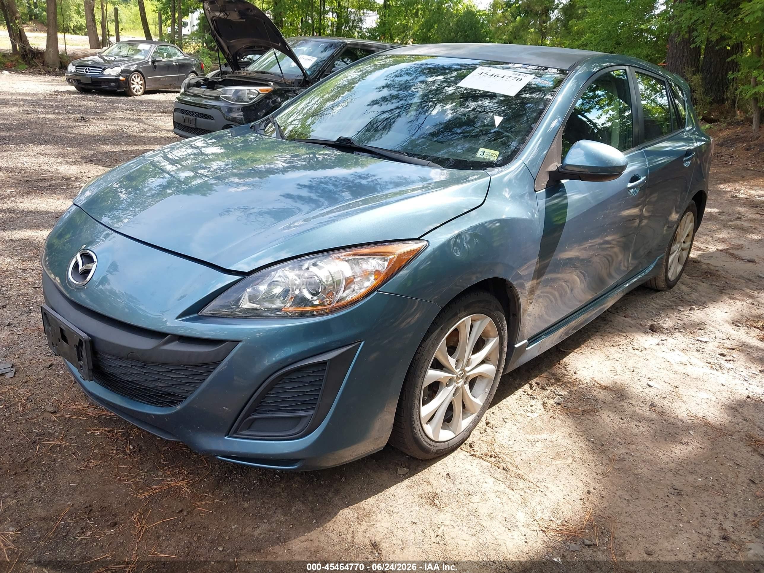 2011 Mazda Mazda3 S Sport Light Blue vin: JM1BL1K5XB1438942
