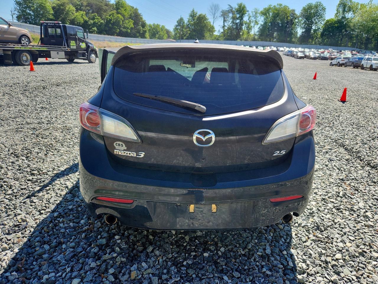 2011 Mazda 3 S Black vin: JM1BL1K5XB1450752