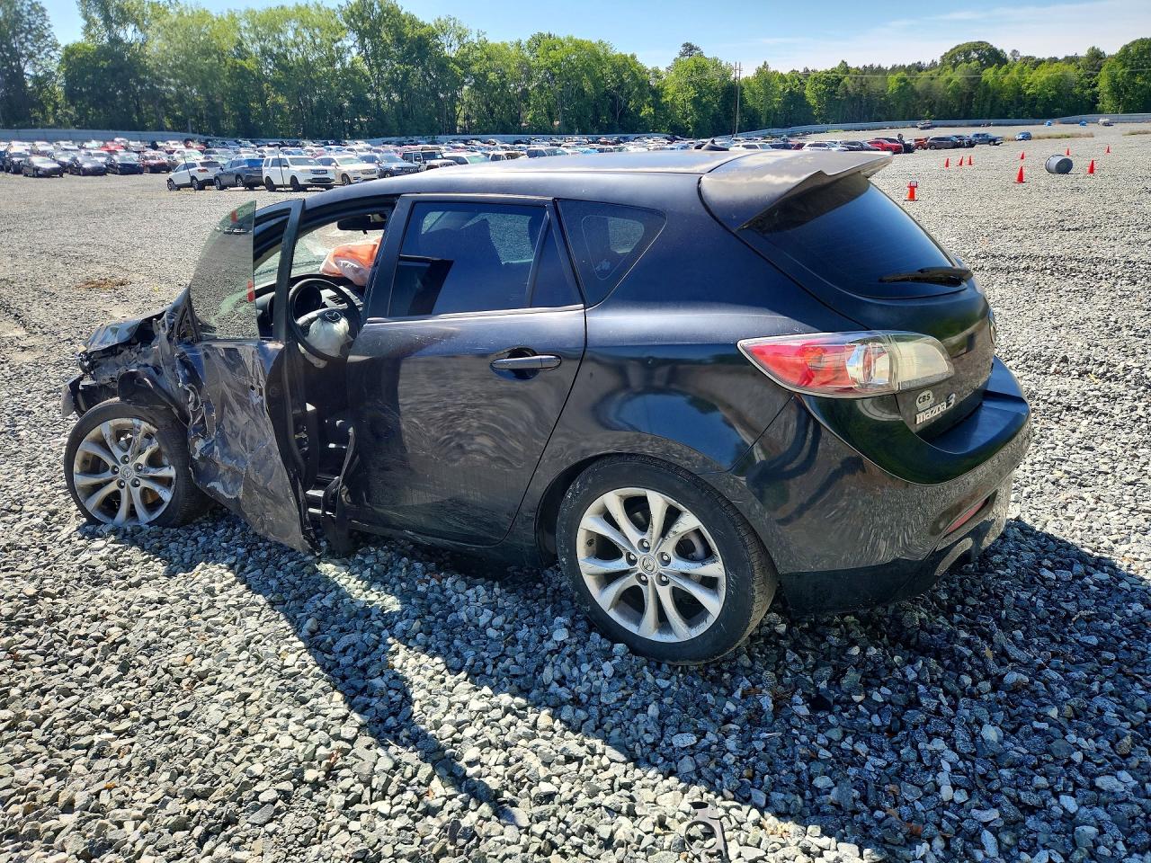2011 Mazda 3 S Black vin: JM1BL1K5XB1450752